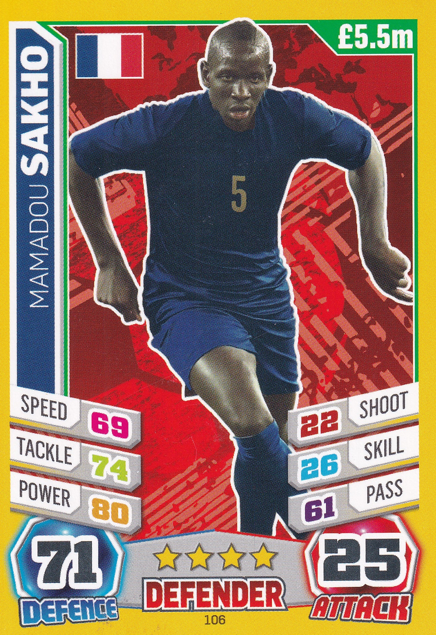 106. MAMADOU SAKHO - FRANCE