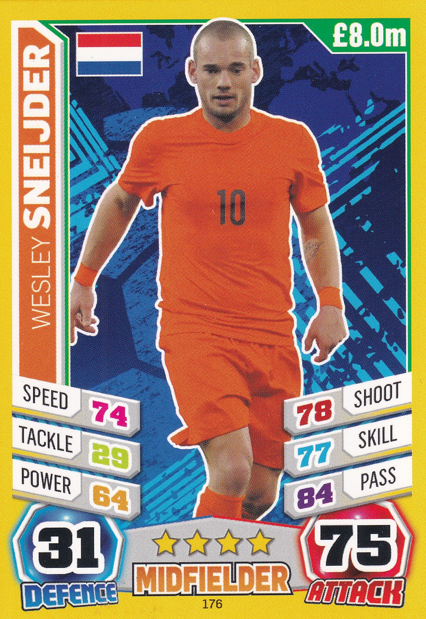 176. WESLET SNEIJDER - NETHERLANDS