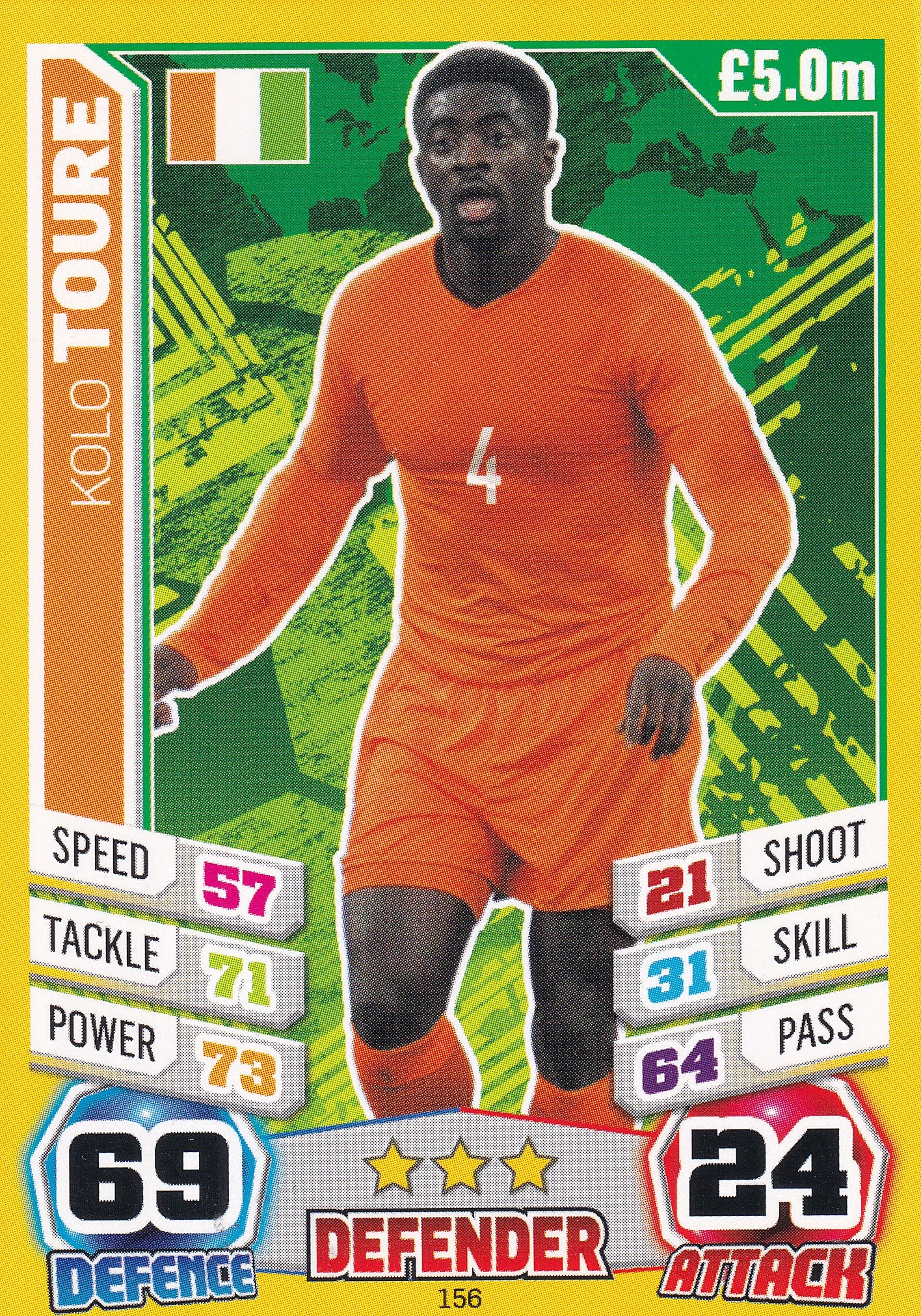 156. KOLO TOURE - IVORY COAST