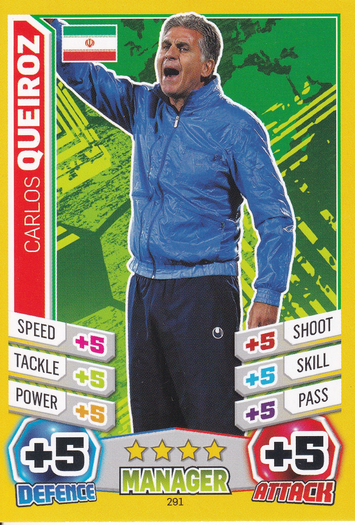 291. CARLOS QUEIROZ - IRAN - MANAGER
