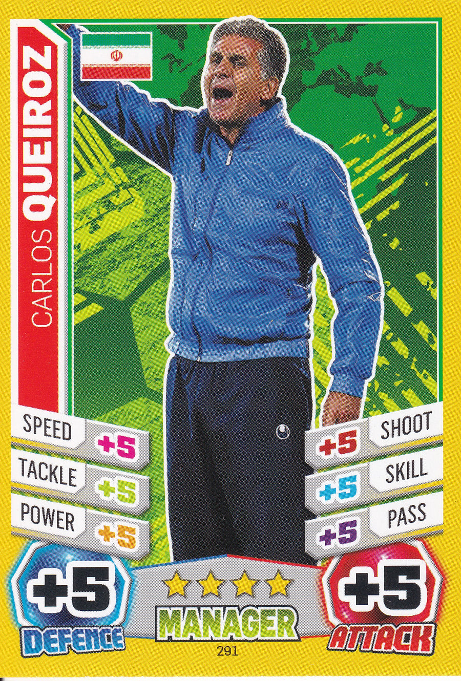 291. CARLOS QUEIROZ - IRAN - MANAGER