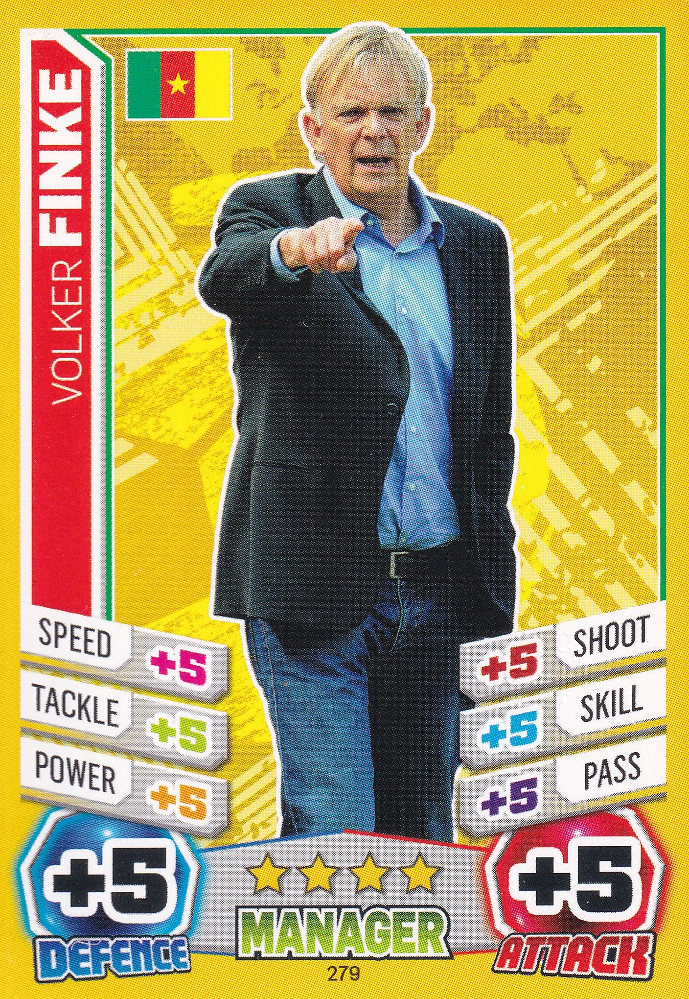 279. VOLKER FINKE - CAMEROON - MANAGER