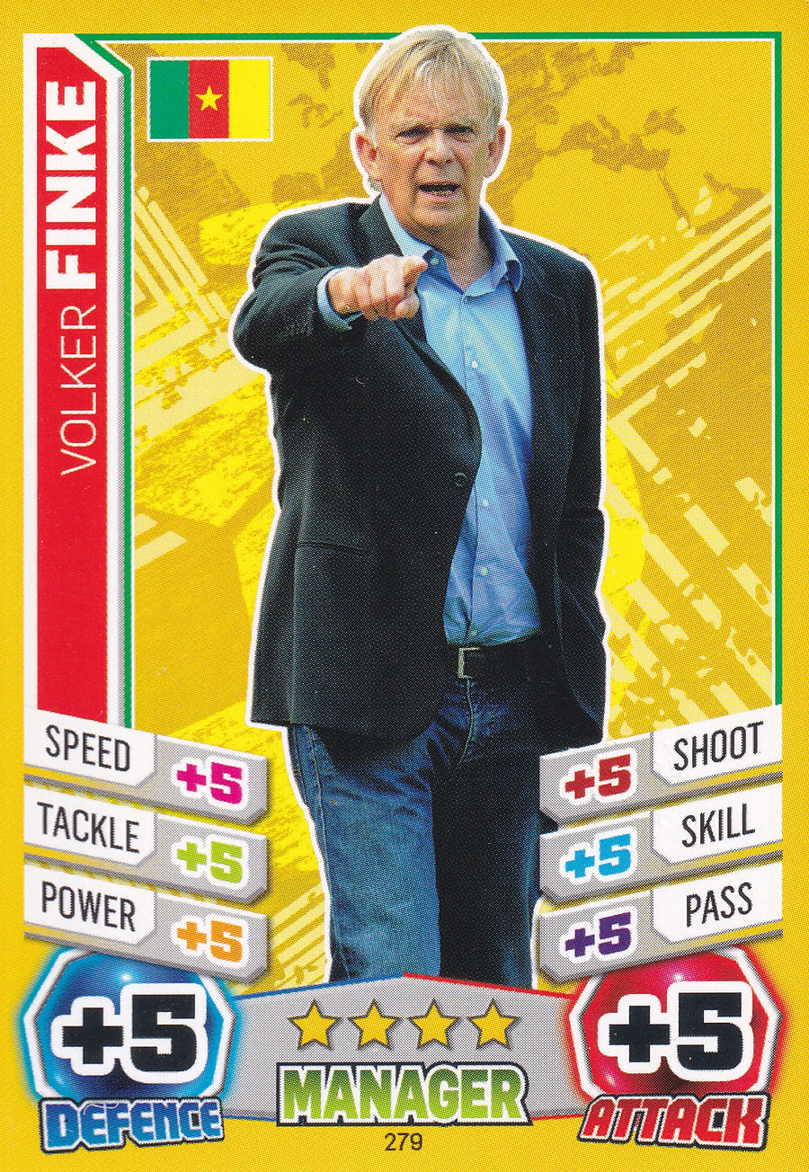 279. VOLKER FINKE - CAMEROON - MANAGER
