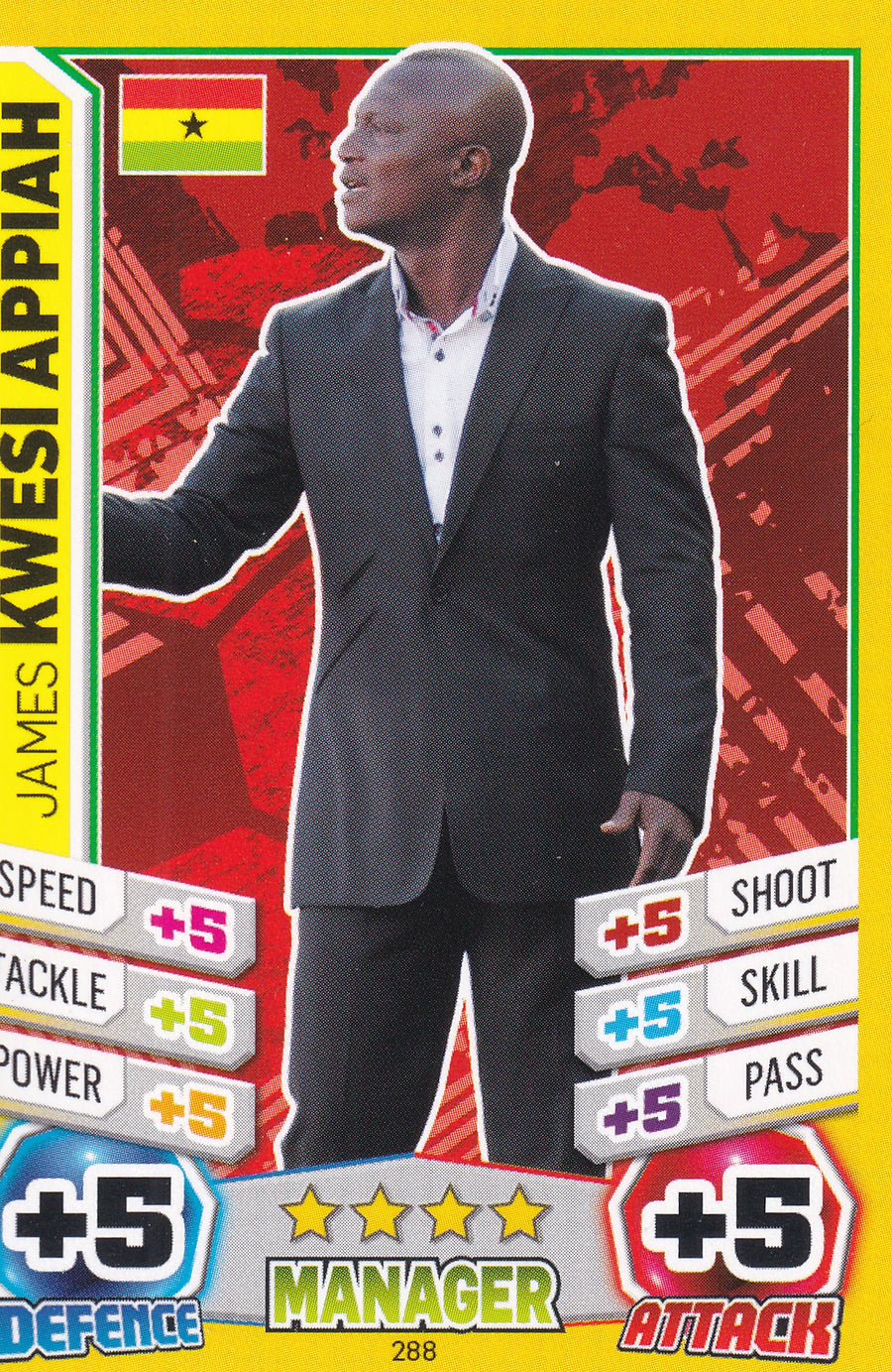 288. JAMES KWESI APPIAH - GHANA - MANAGER