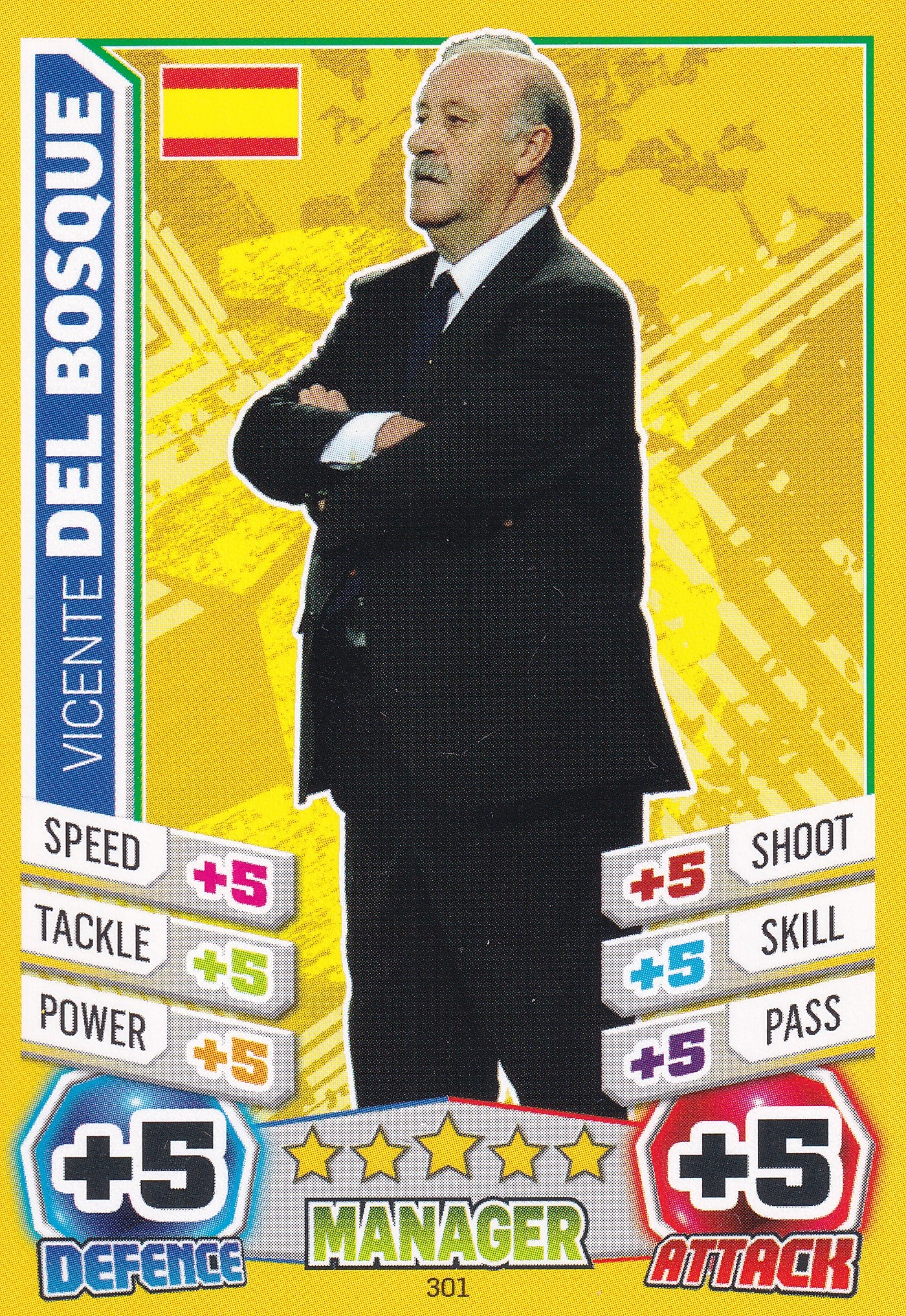301. VICENTE DEL BOSQUE - SPAIN - MANAGER