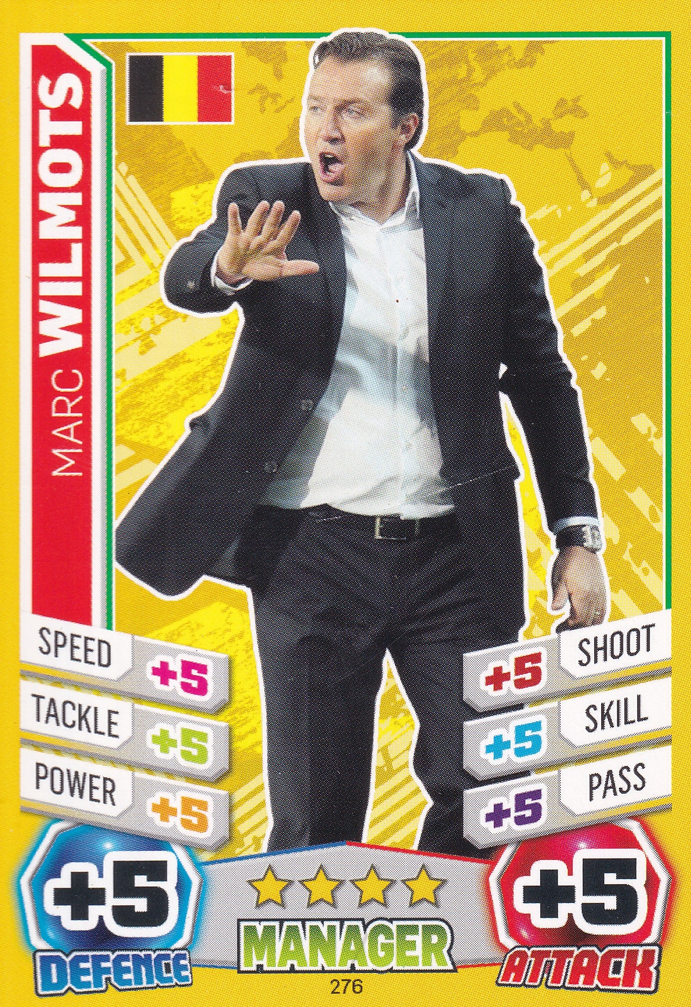 276. MARC WILMOTS - BELGIUM - MANAGER
