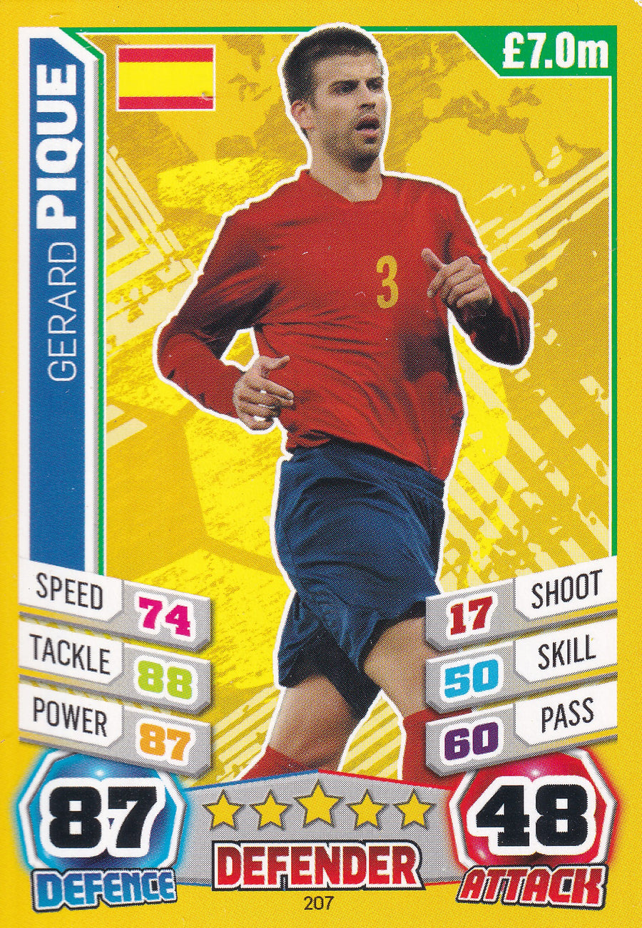 207. GERARD PIQUE - SPAIN