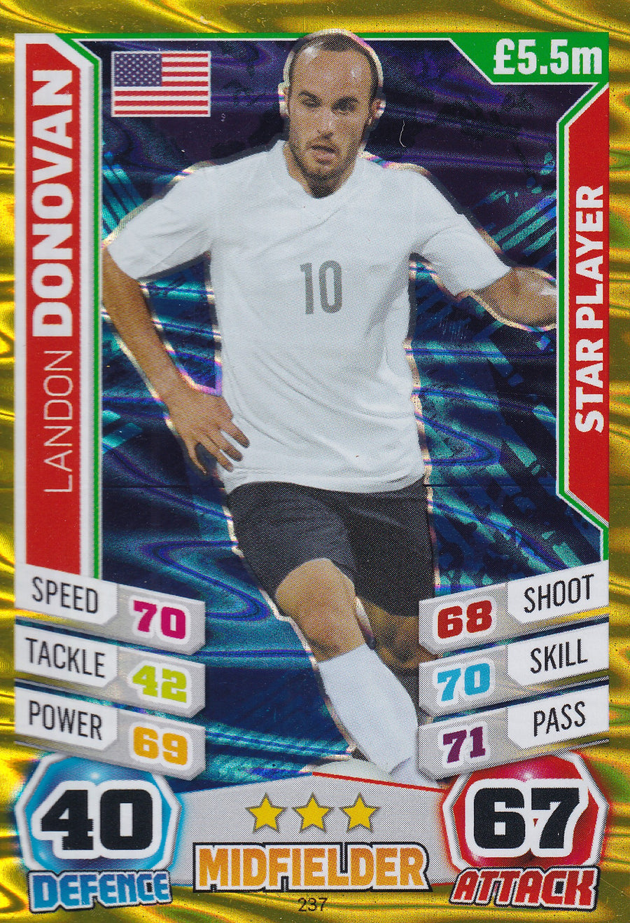 237. LANDON DONOVAN - USA - STAR PLAYER