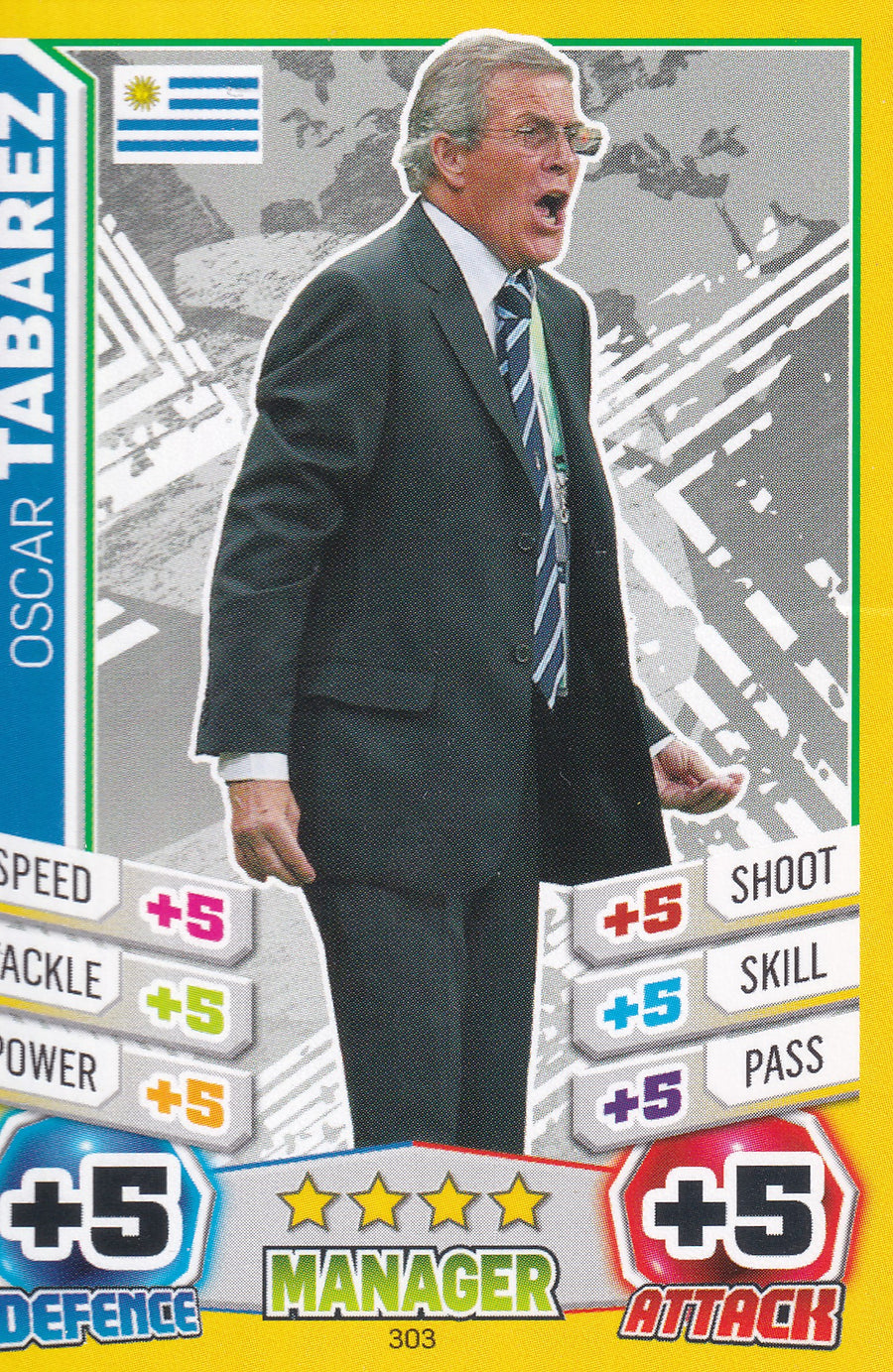 303. OSCAR TABAREZ - URUGUAY - MANAGER