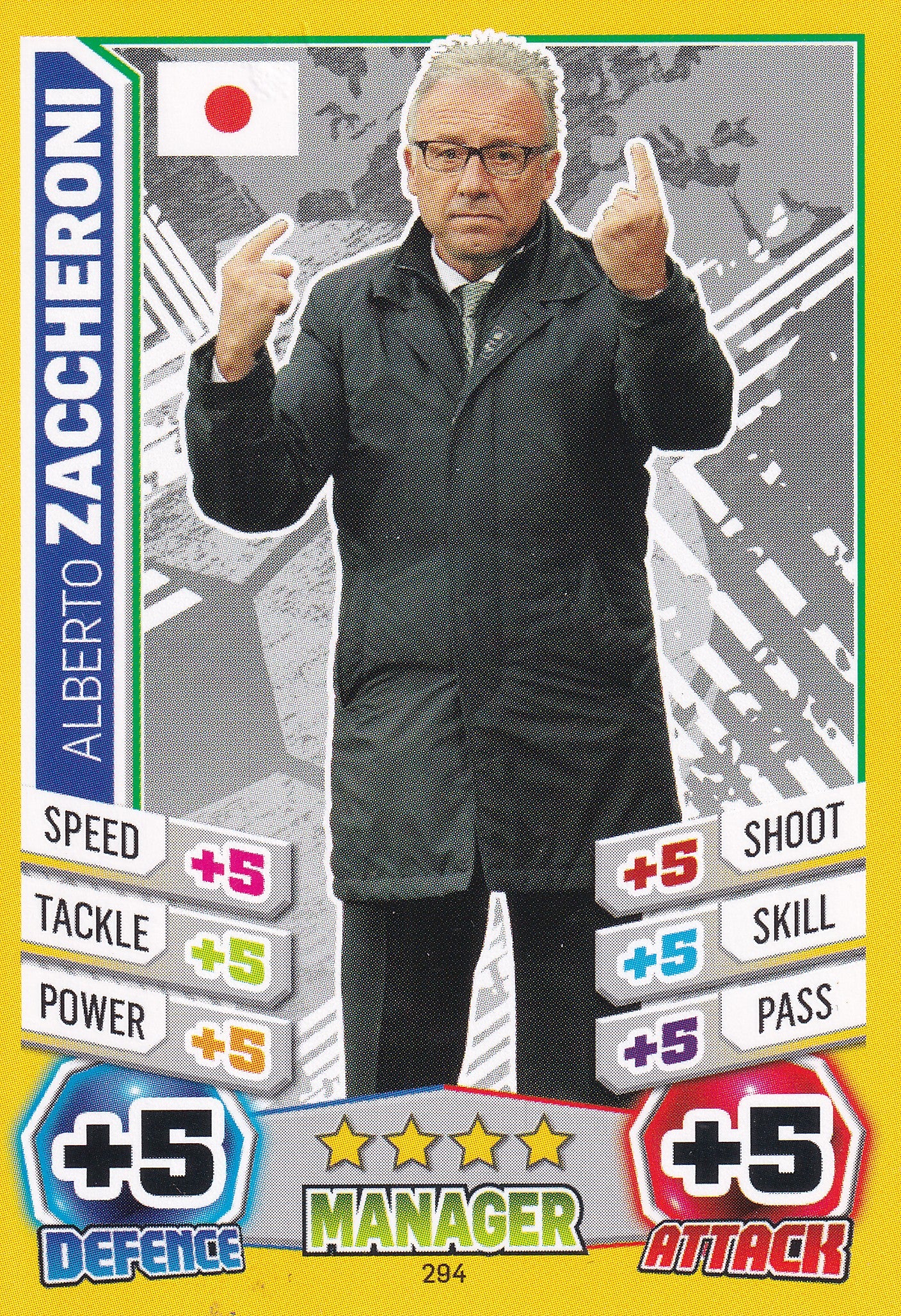 294. ALBERTO ZACCHERONI - JAPAN - MANAGER