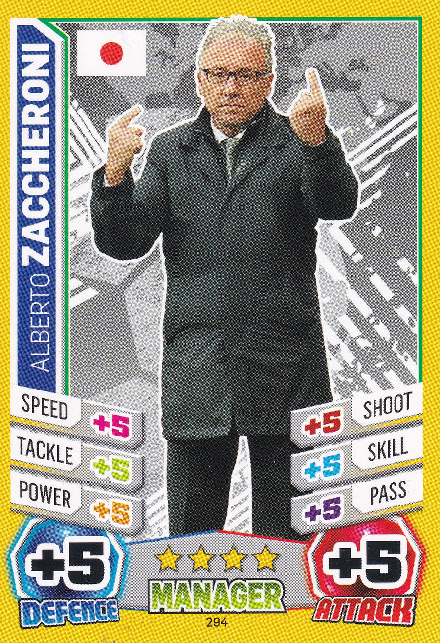 294. ALBERTO ZACCHERONI - JAPAN - MANAGER