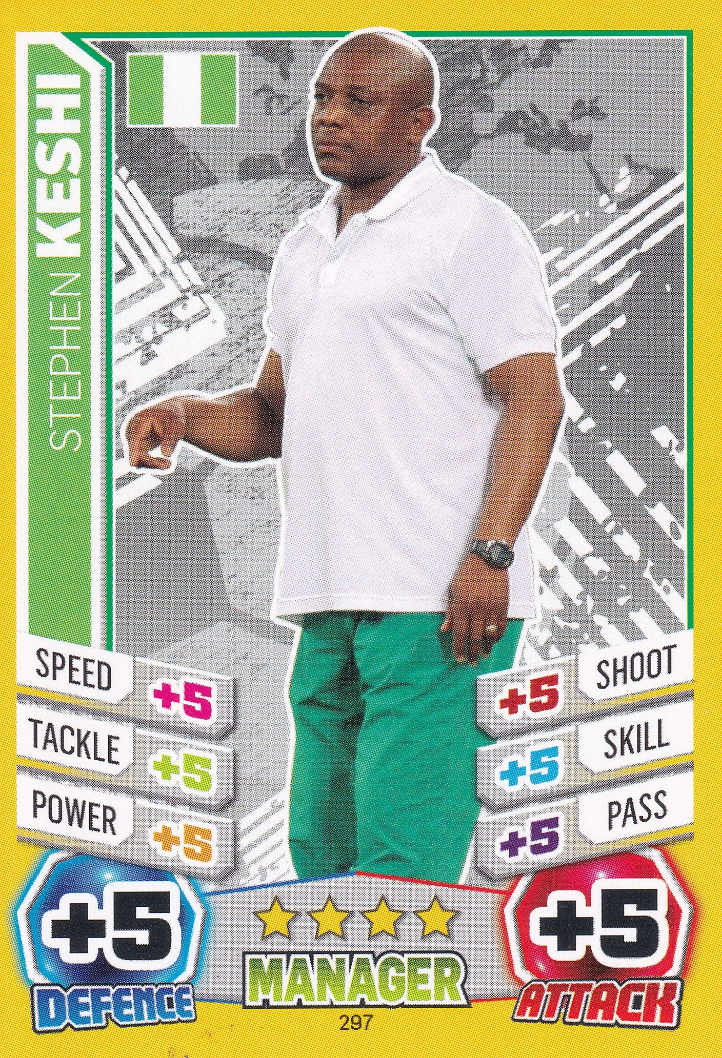 297. STEPHEN KESHI - NIGERIA - MANAGER