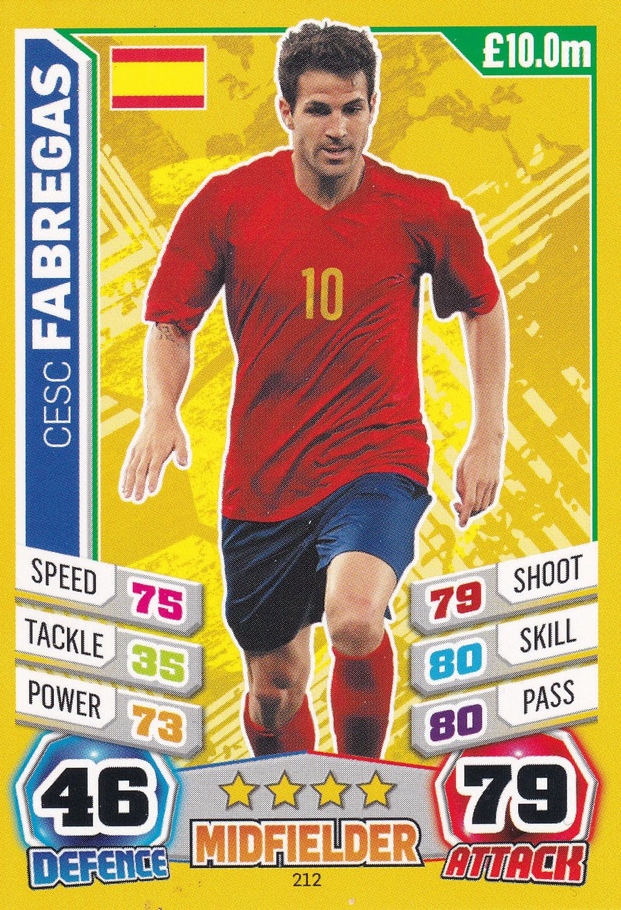 212. CESC FABREGAS  - SPAIN