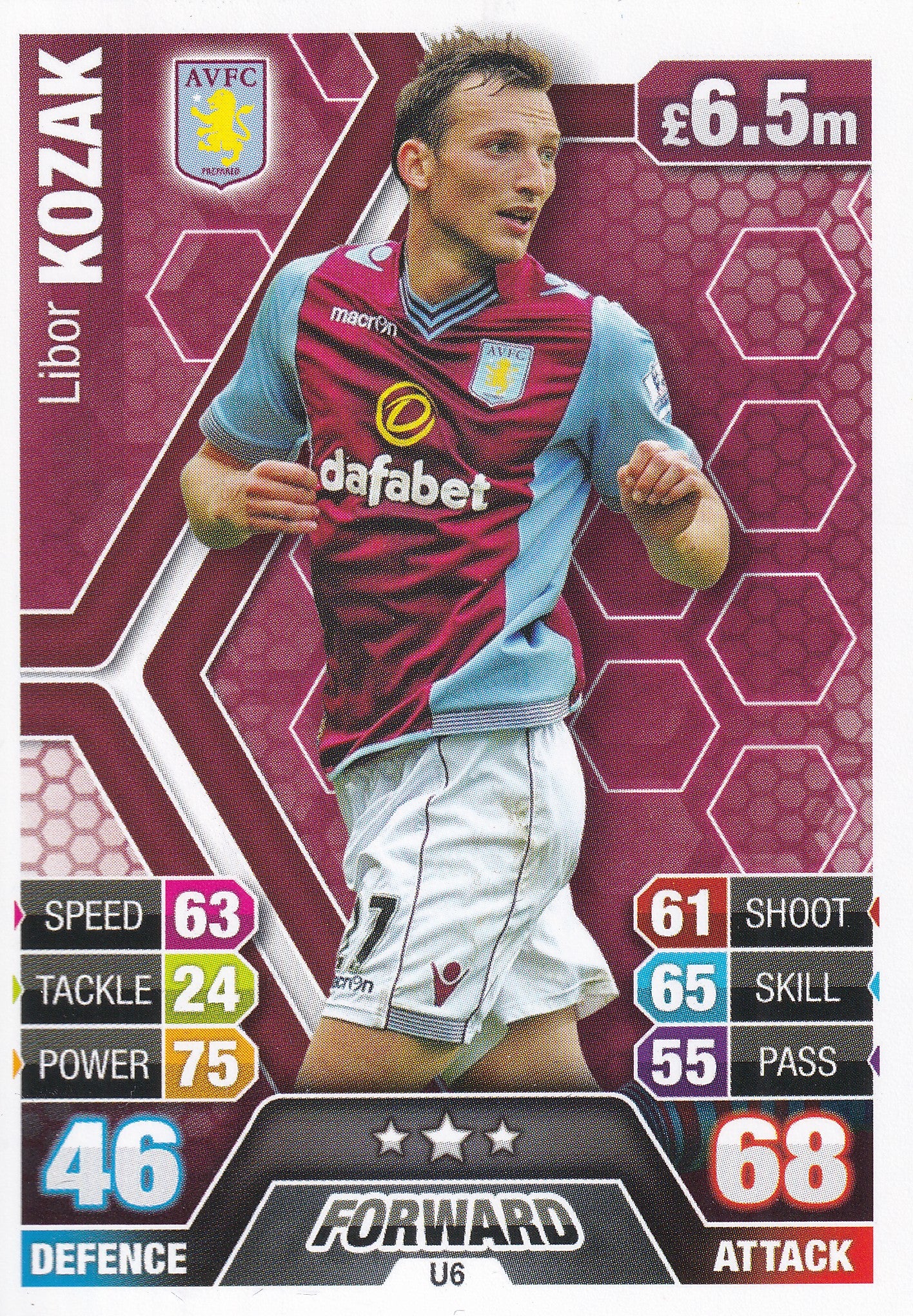 U006. LIBOR KOZAK - ASTON VILLA