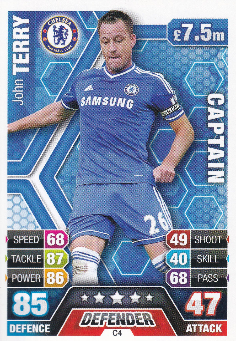 C-04. JOHN TERRY - CHELSEA - CAPTAIN