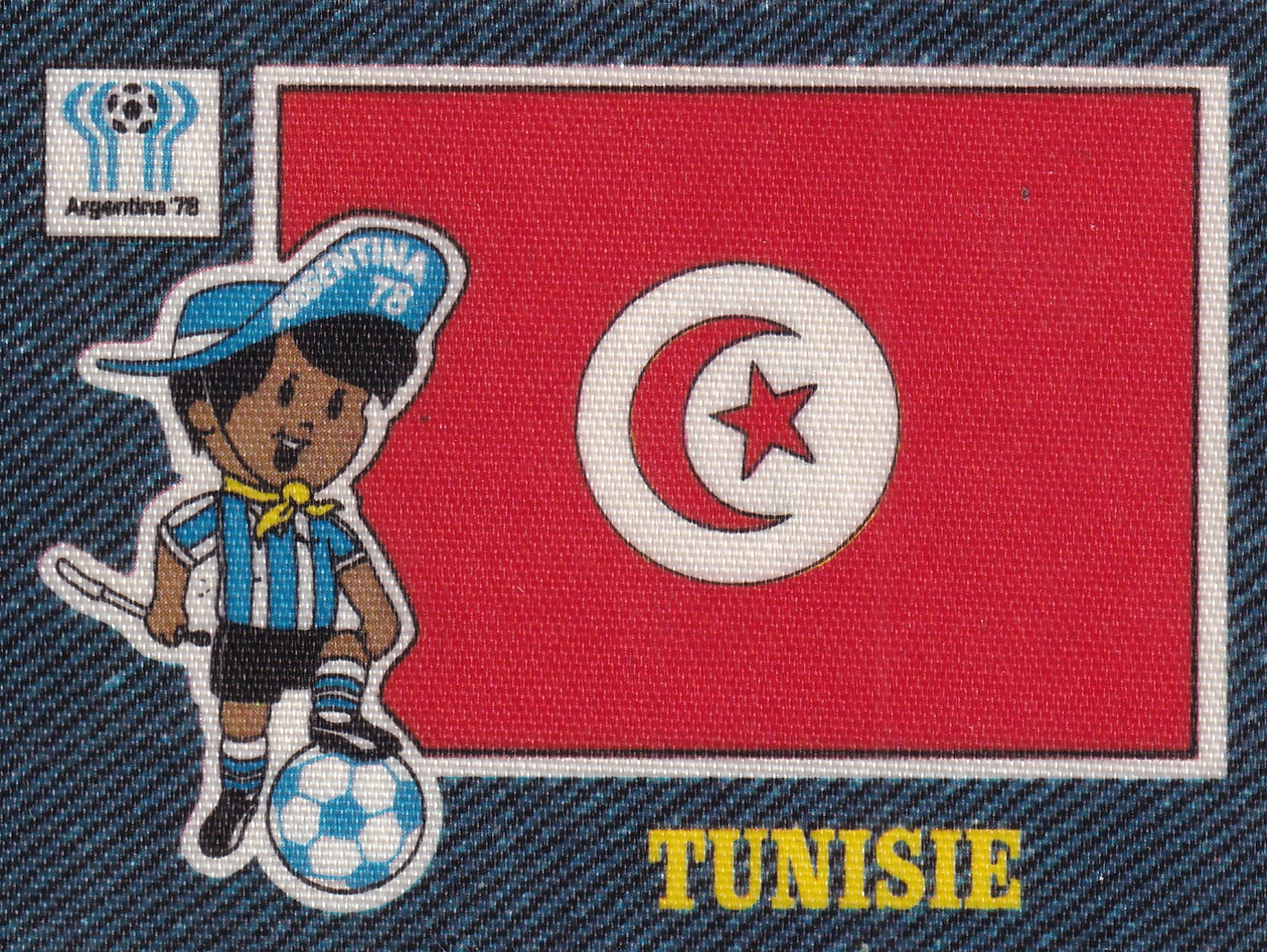 TUNISIE - COUNTRY FLAG