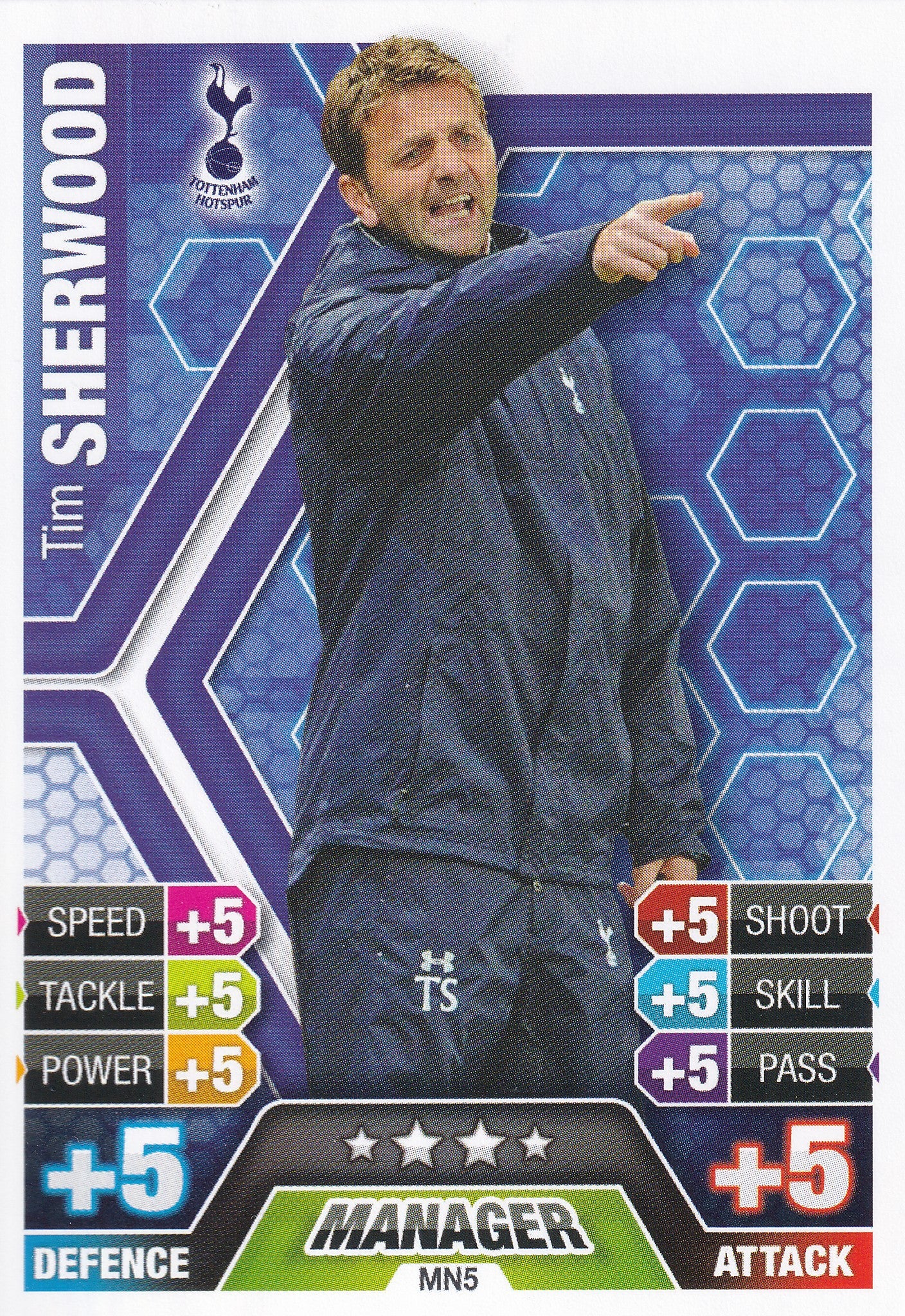 MN5. TIM SHERWOOD - TOTTENHAM HOTSPUR - MANAGER