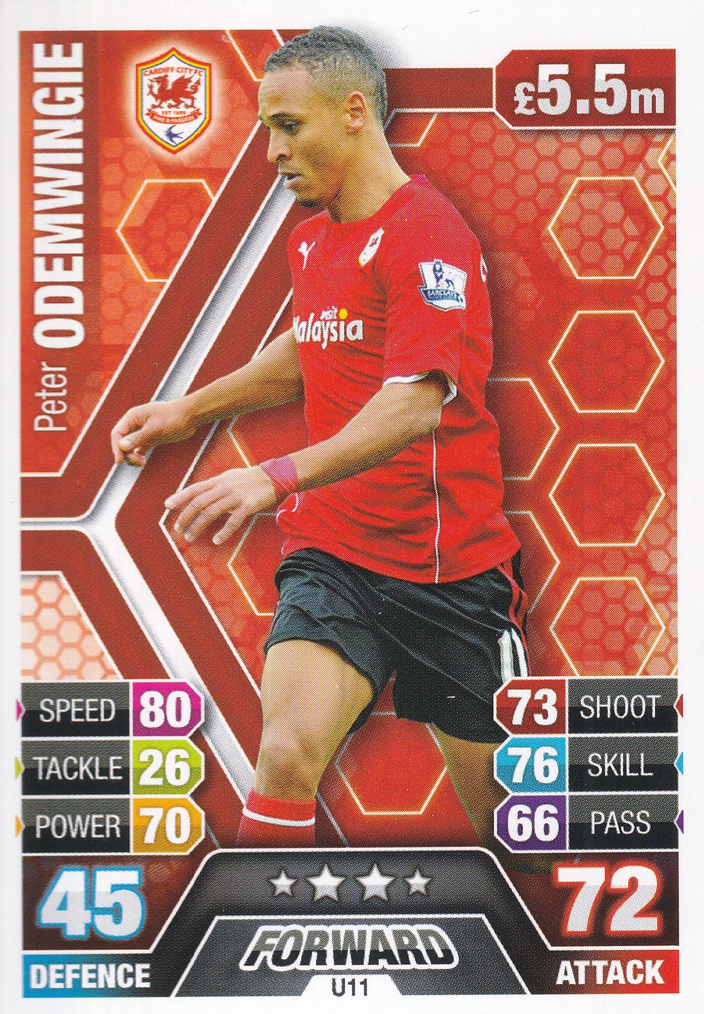 U011. PETER ODEMWINGIE - CARDIFF