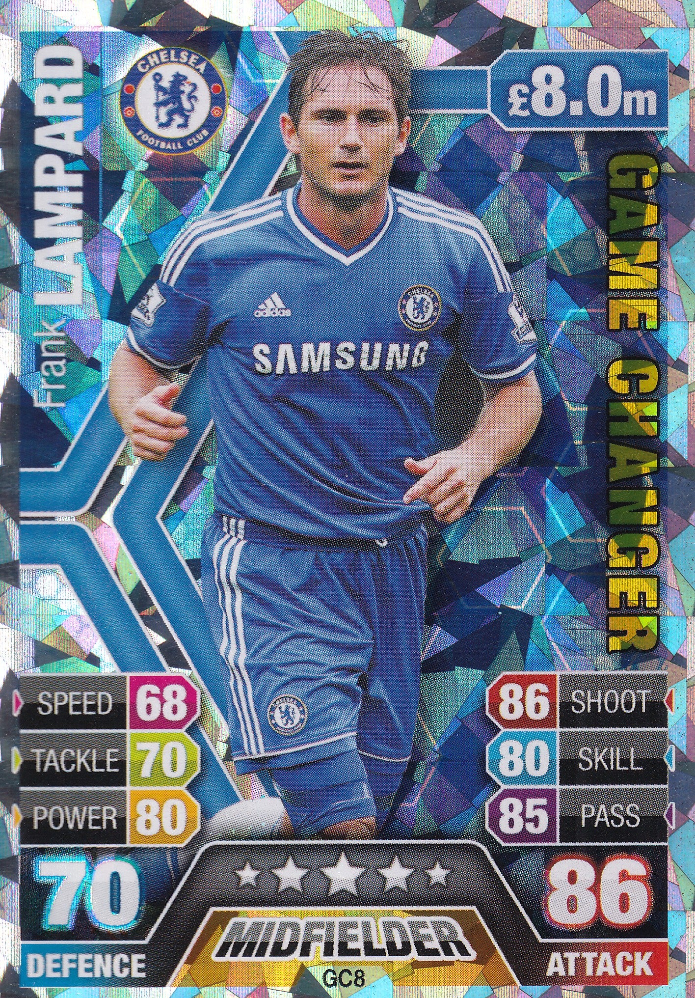 GC-08. FRANK LAMPARD - CHELSEA - GAME CHANGER - FOIL