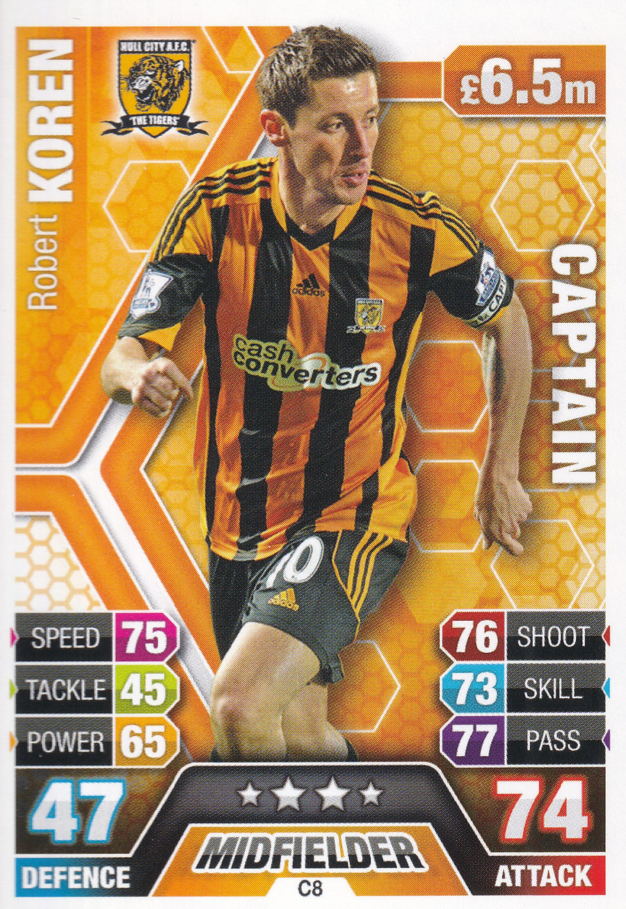 C-08. ROBERT KOREN - HULL CITY - CAPTAIN