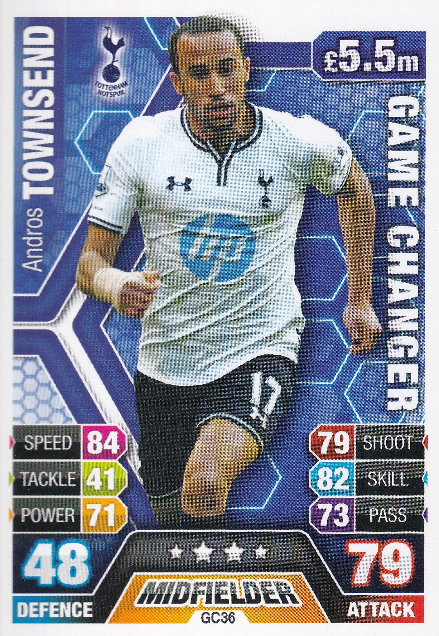 GC-36. ANDROS TOWNSEND - TOTTENHAM HOTSPUR - GAME CHANGER