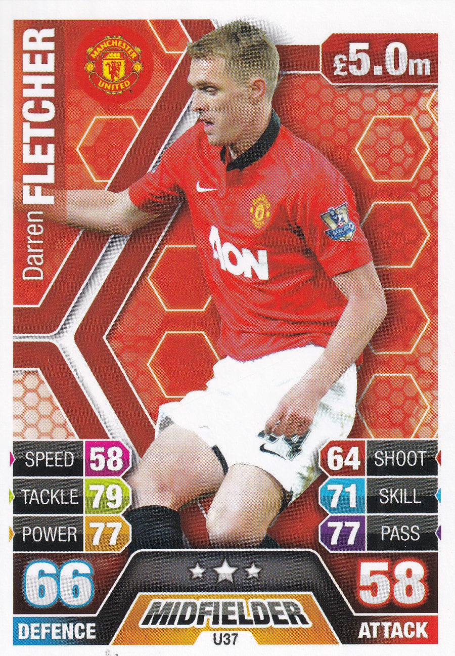U037. DARREN FLETCHER - MANCHESTER UNITED