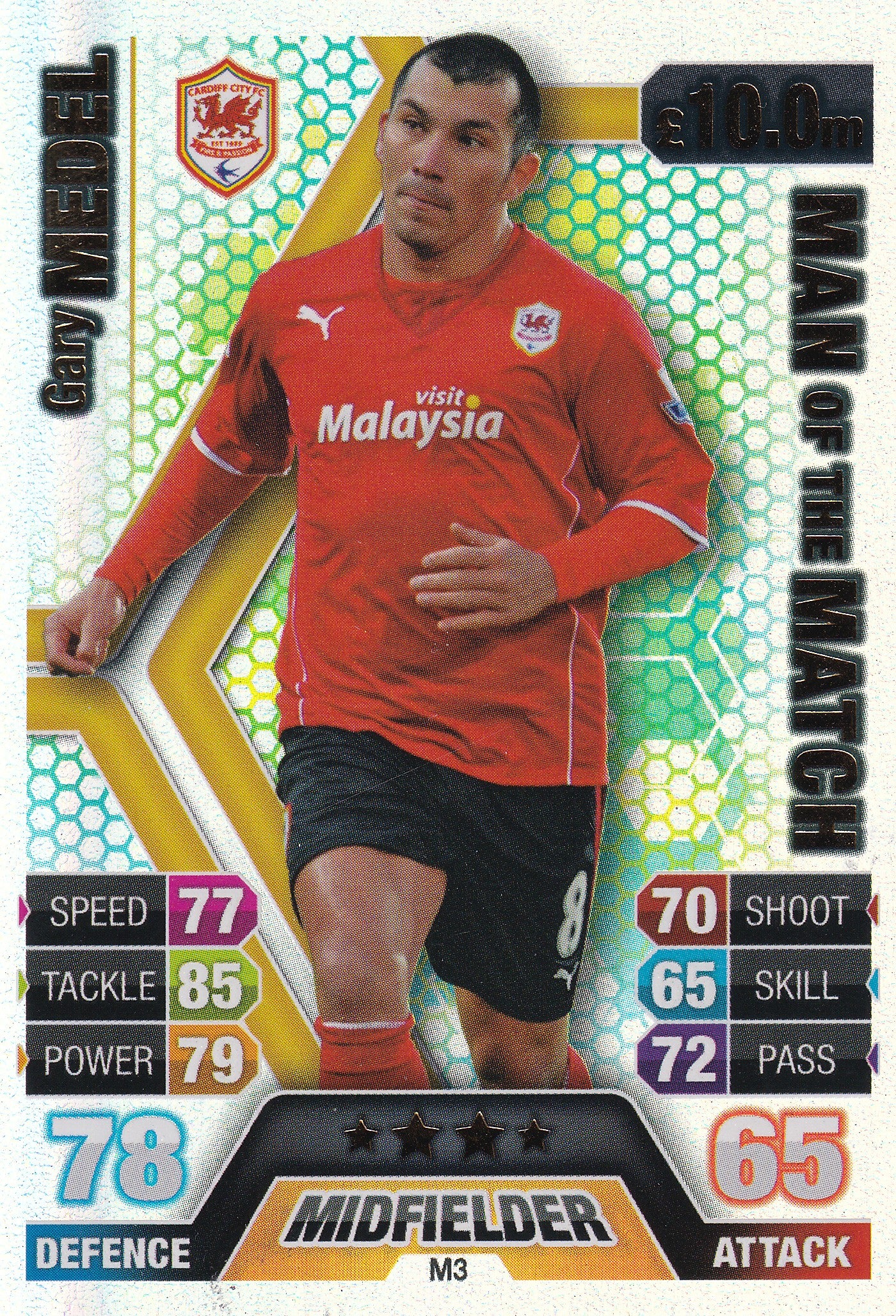 M3. GARY MEDEL - CARDIFF - MAN OF THE MATCH