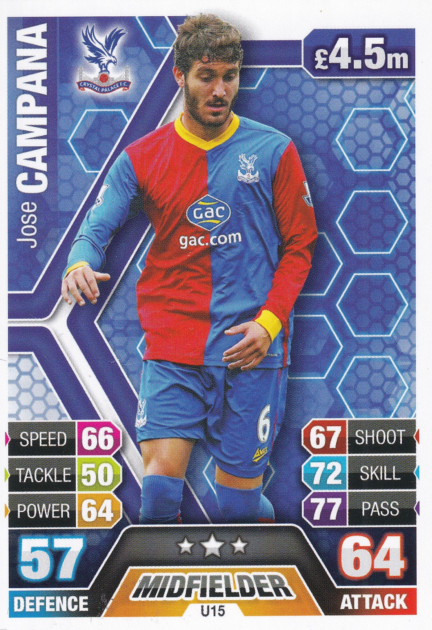 U015. JOSE CAMPANA - CRYSTAL PALACE