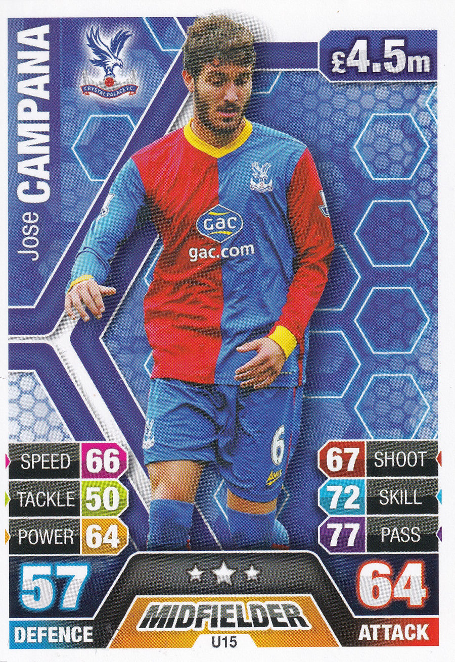 U015. JOSE CAMPANA - CRYSTAL PALACE