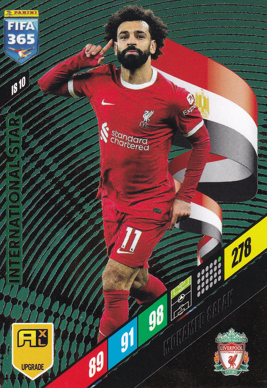 IS-10. MOHAMED SALAH - LIVERPOOL - INTERNATIONAL STAR