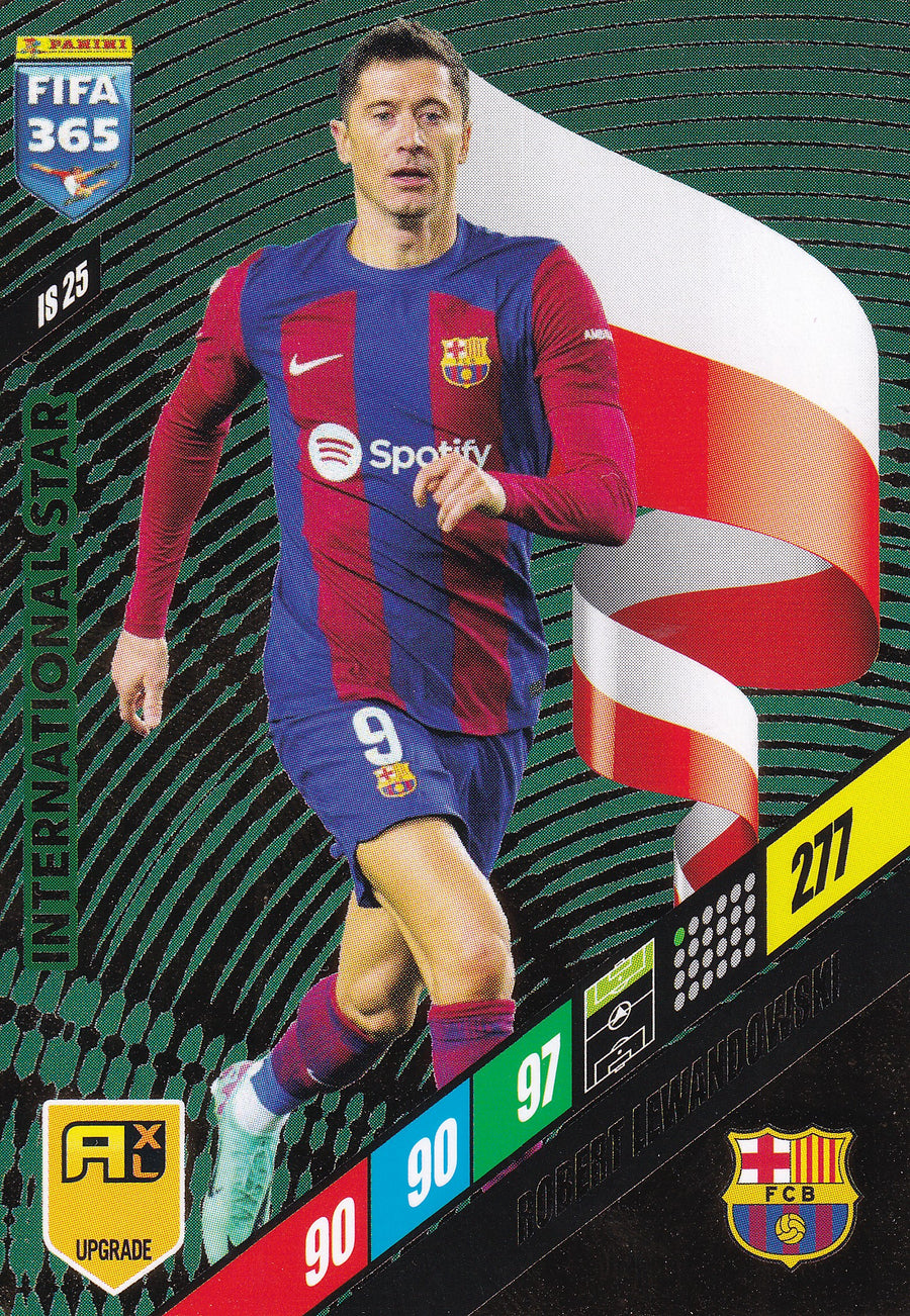 IS-25. ROBERT LEWANDOWSKI - FC BARCELONA - INTERNATIONAL STAR