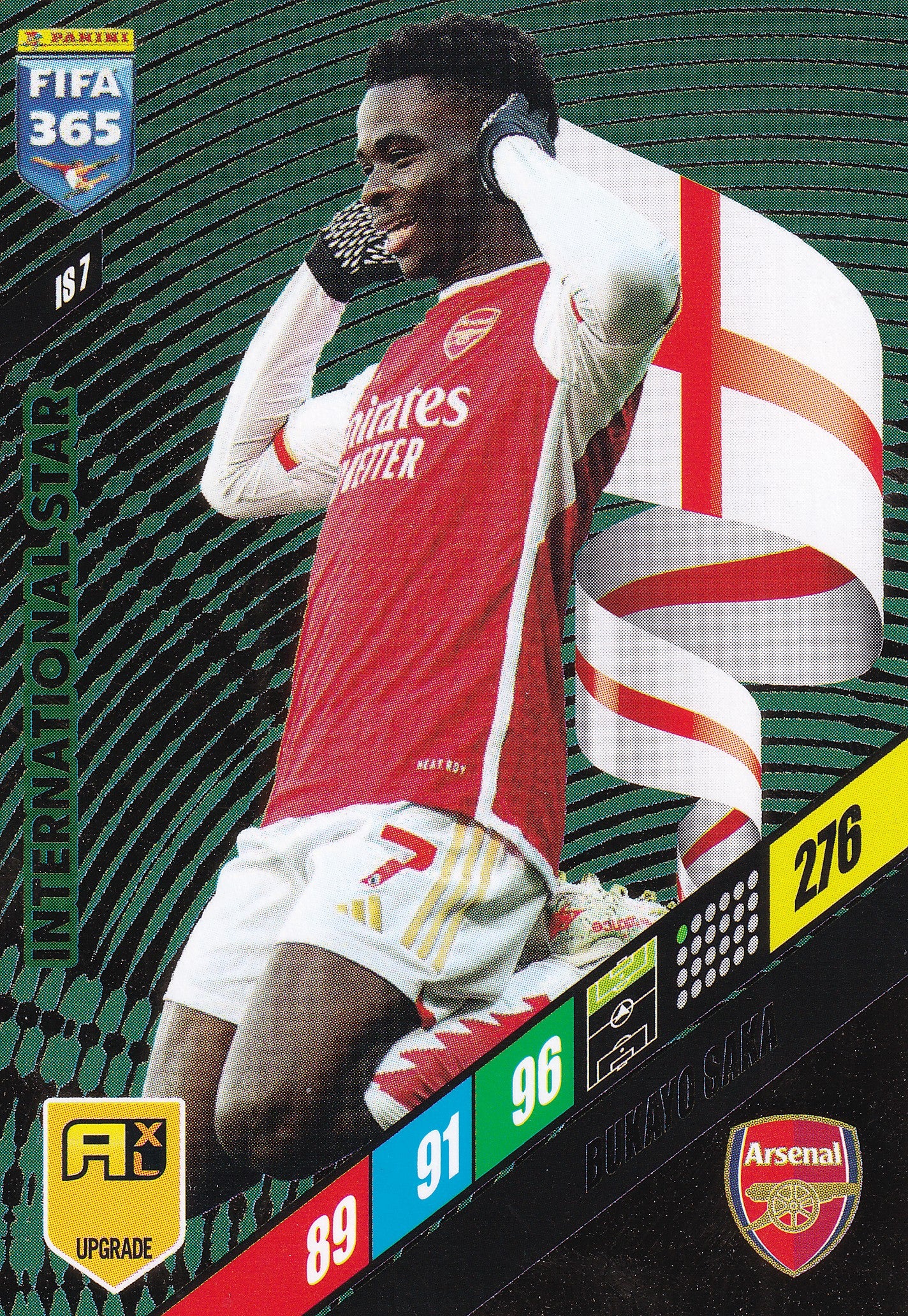 IS-07. BUKAYO SAKA - ARSENAL - INTERNATIONAL STAR