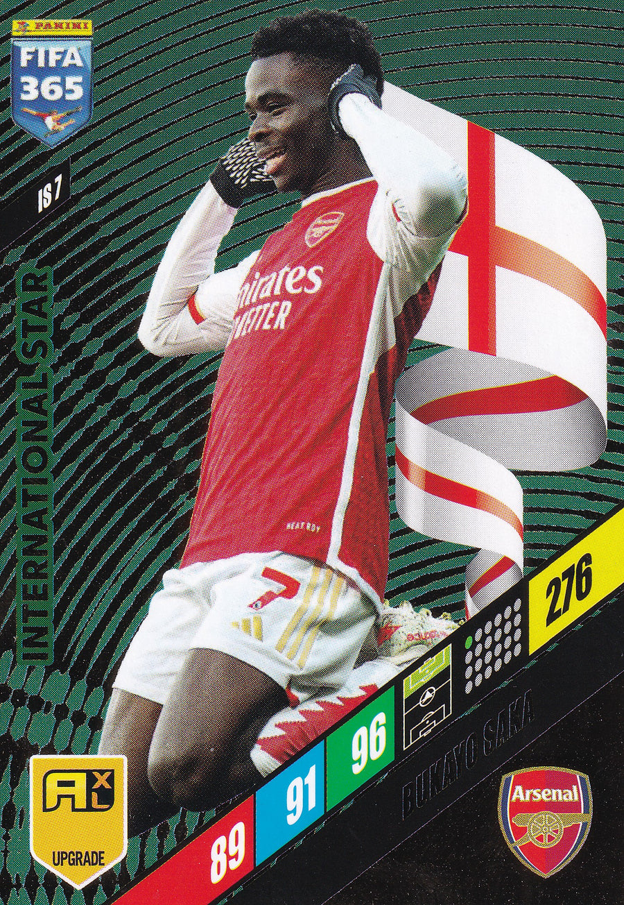IS-07. BUKAYO SAKA - ARSENAL - INTERNATIONAL STAR