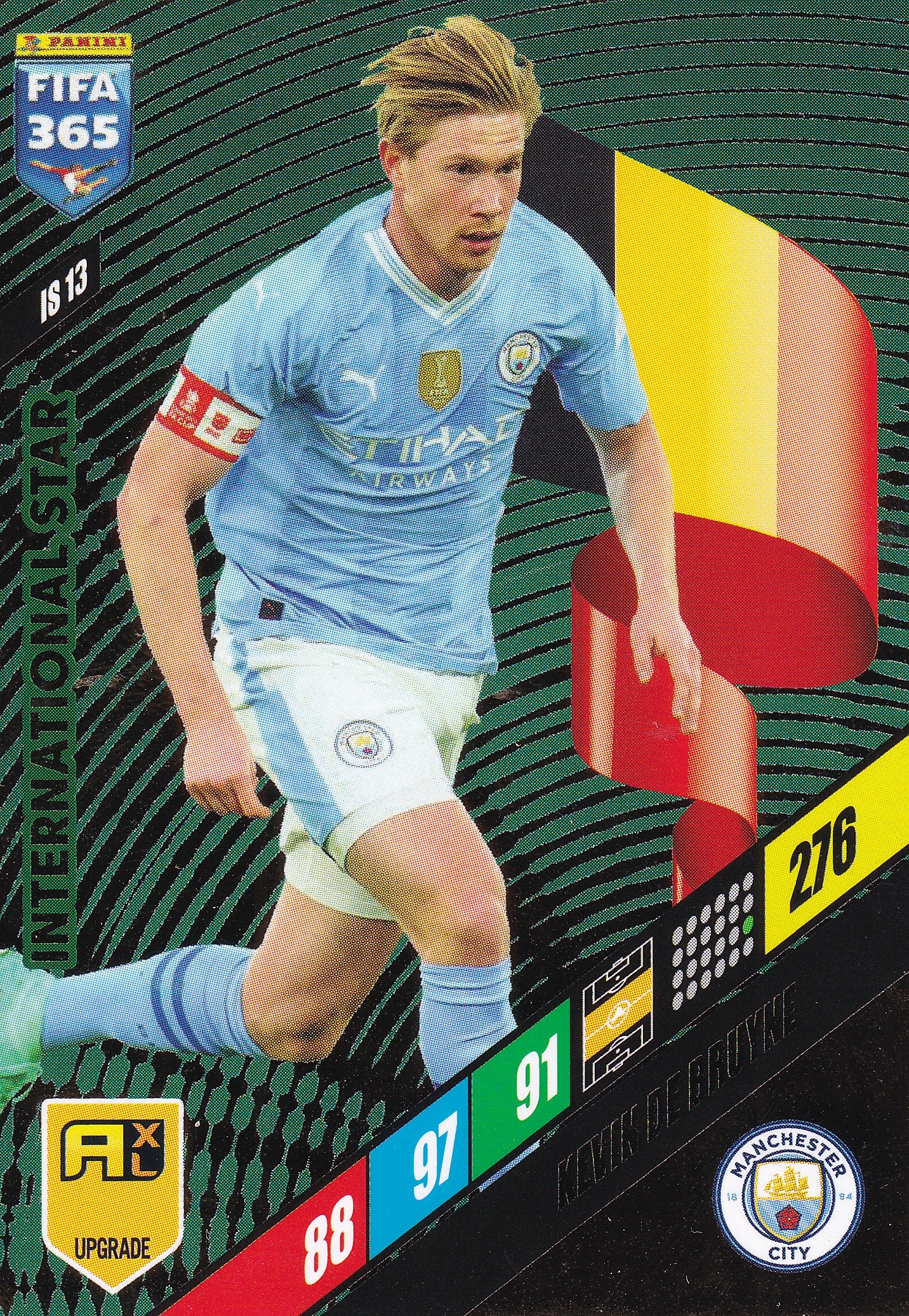 IS-13. KEVIN DE BRUYNE - MANCHESTER CITY - INTERNATIONAL STAR