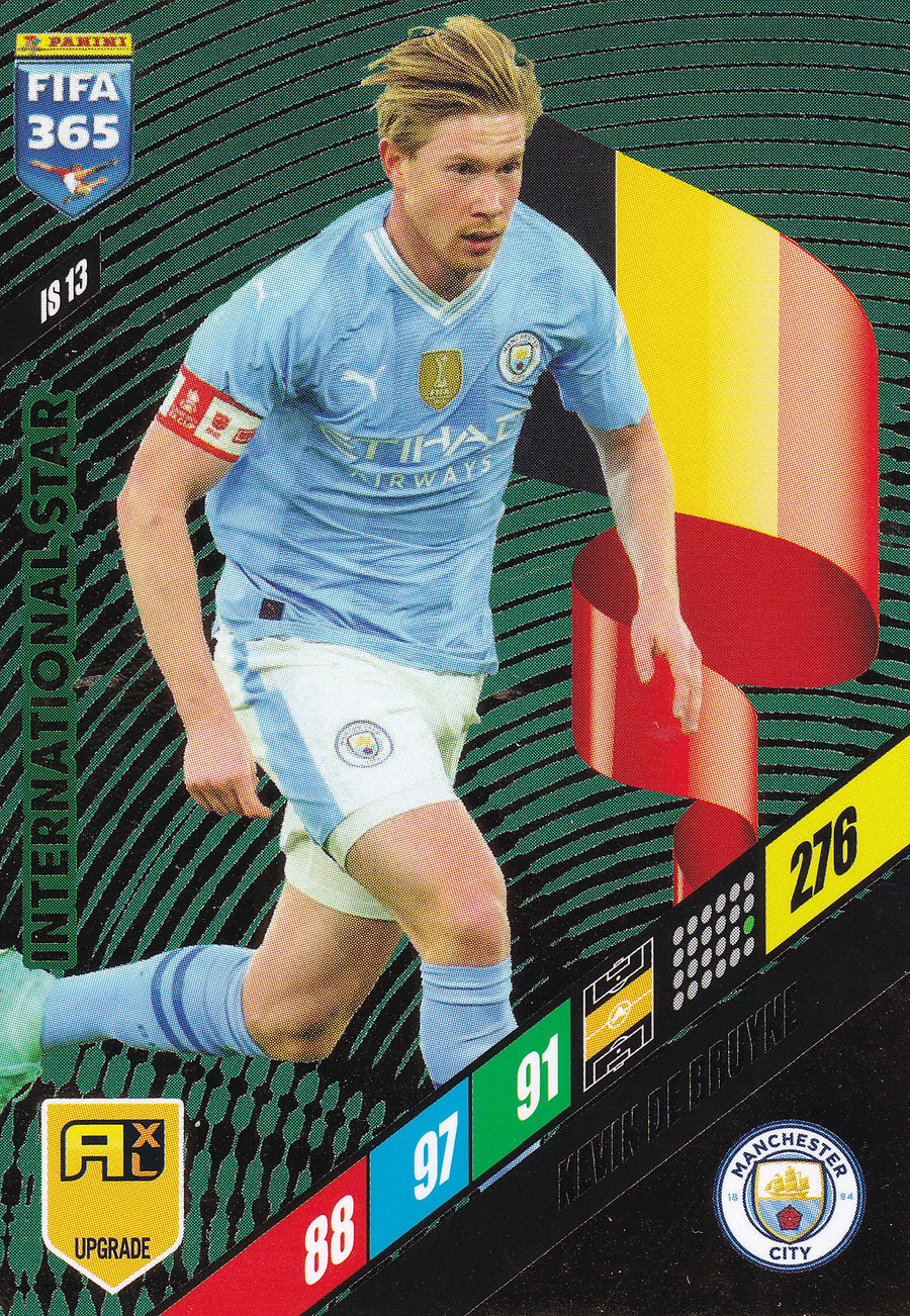 IS-13. KEVIN DE BRUYNE - MANCHESTER CITY - INTERNATIONAL STAR