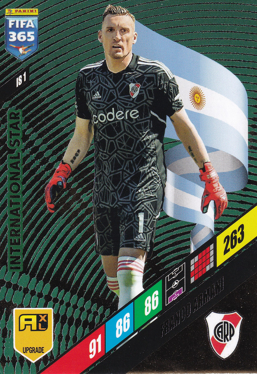 IS-01. FRANCO ARMANI - RIVER PLATE - INTERNATIONAL STAR