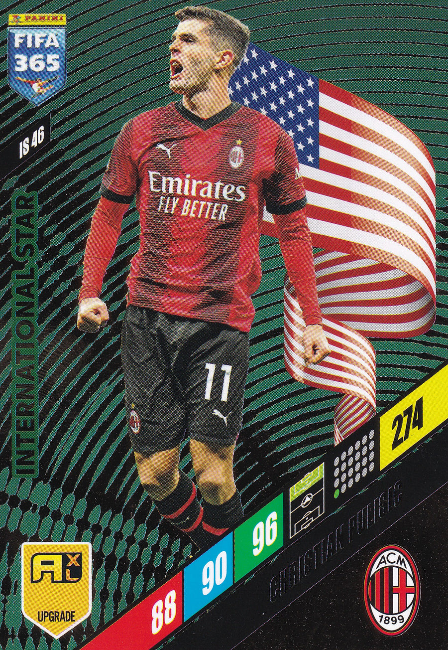 IS-46. CHRISTIAN PULISIC - AC MILAN - INTERNATIONAL STAR