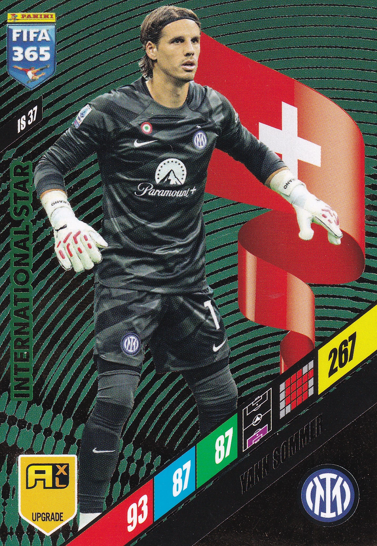 IS-37. YANN SOMMER - FC INTERNATIONALE MILANO - INTERNATIONAL STAR