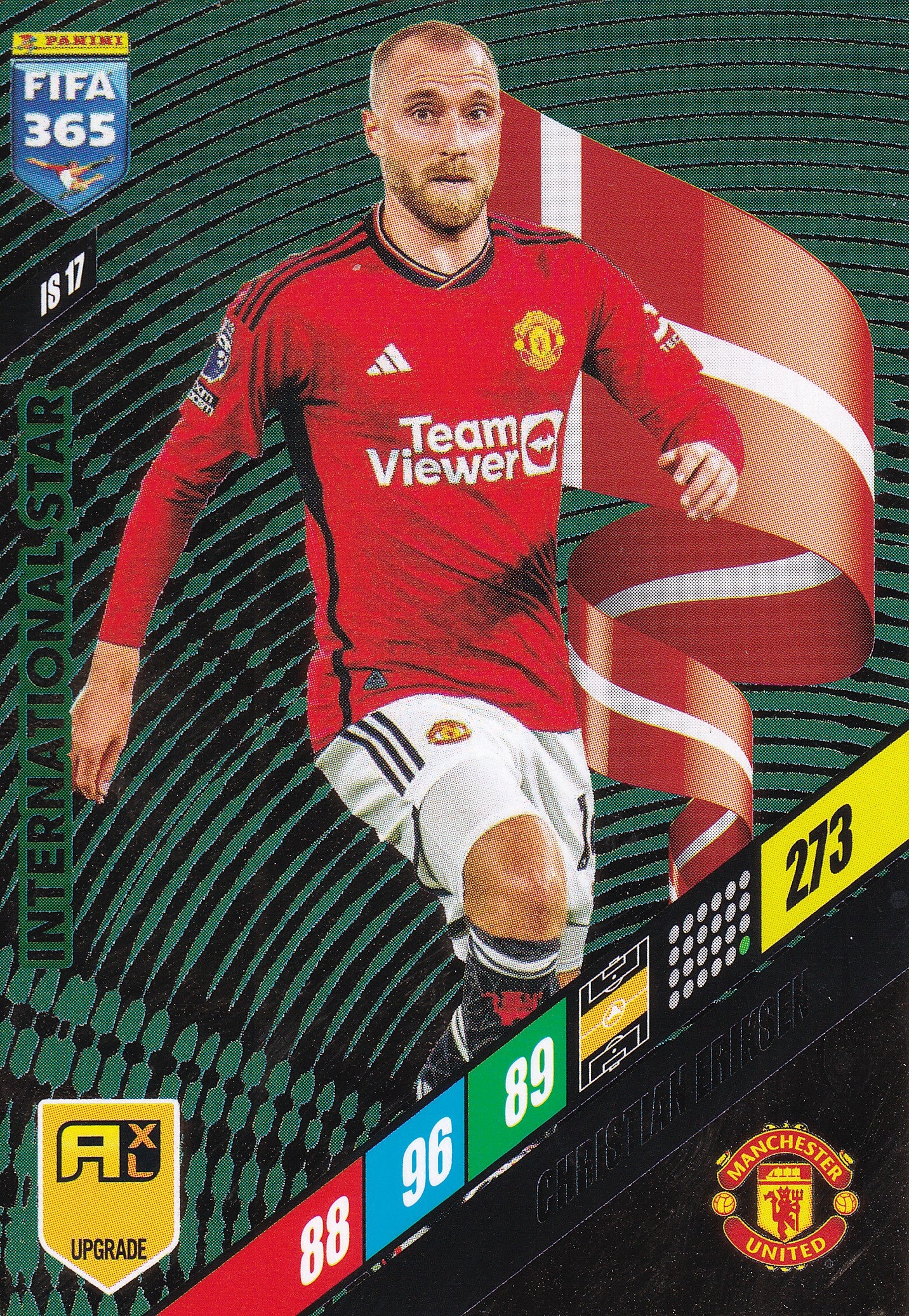 IS-17. CHRISTIAN ERIKSEN - MANCHESTER UNITED - INTERNATIONAL STAR