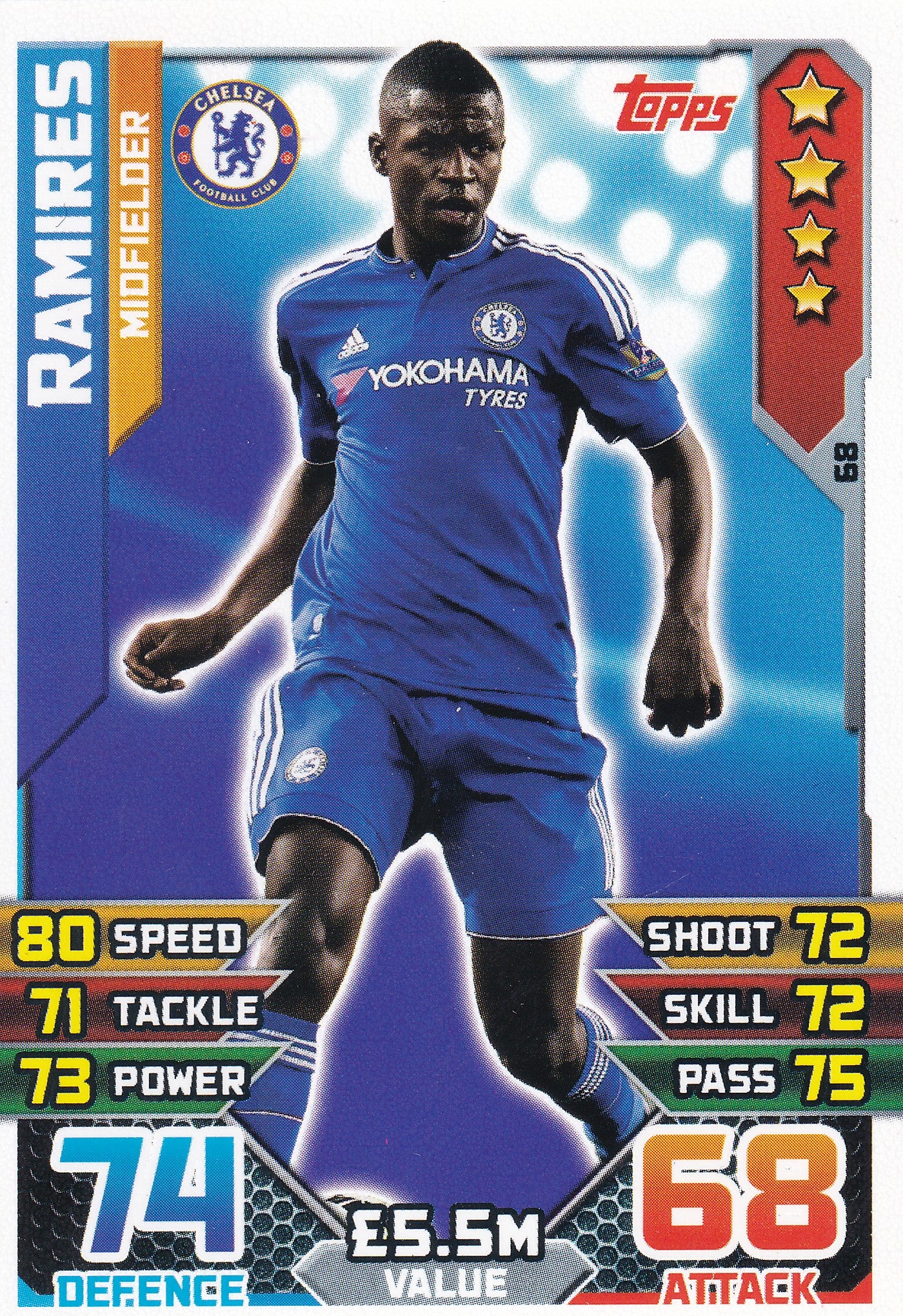 068. RAMIRES - CHELSEA - MIDFIELD