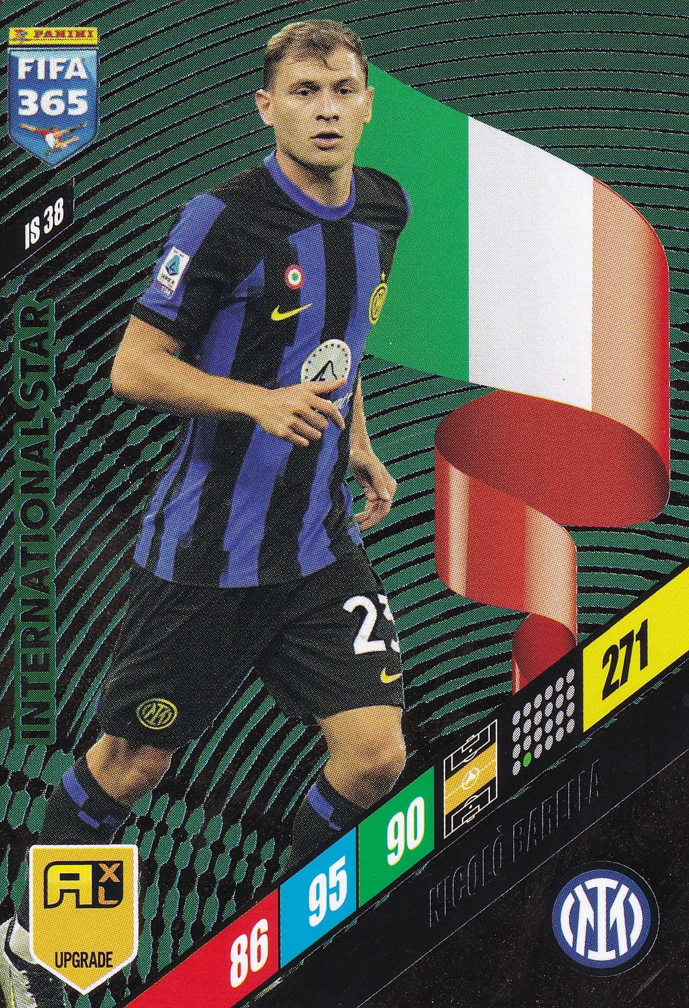 IS-38. NICOLO BARELLA - FC INTERNATIONALE MILANO - INTERNATIONAL STAR