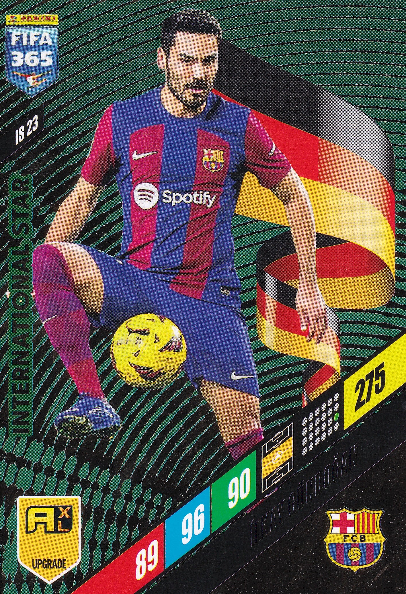IS-23. iLKAY GUNDOGAN - FC BARCELONA - INTERNATIONAL STAR