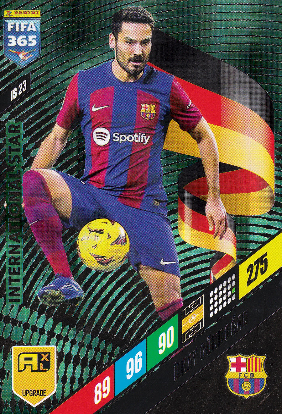 IS-23. iLKAY GUNDOGAN - FC BARCELONA - INTERNATIONAL STAR