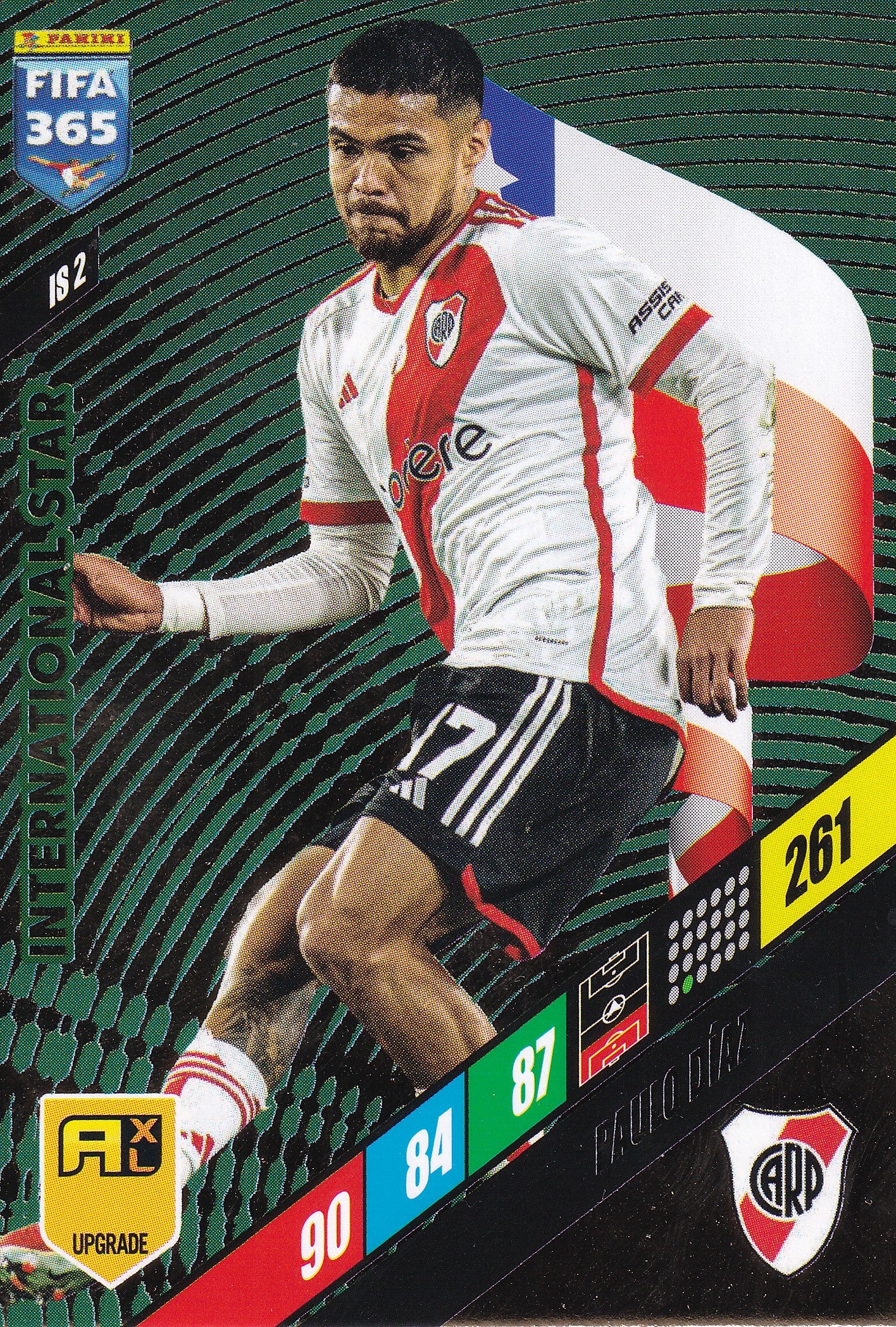 IS-02. PAULO DIAZ - RIVER PLATE - INTERNATIONAL STAR