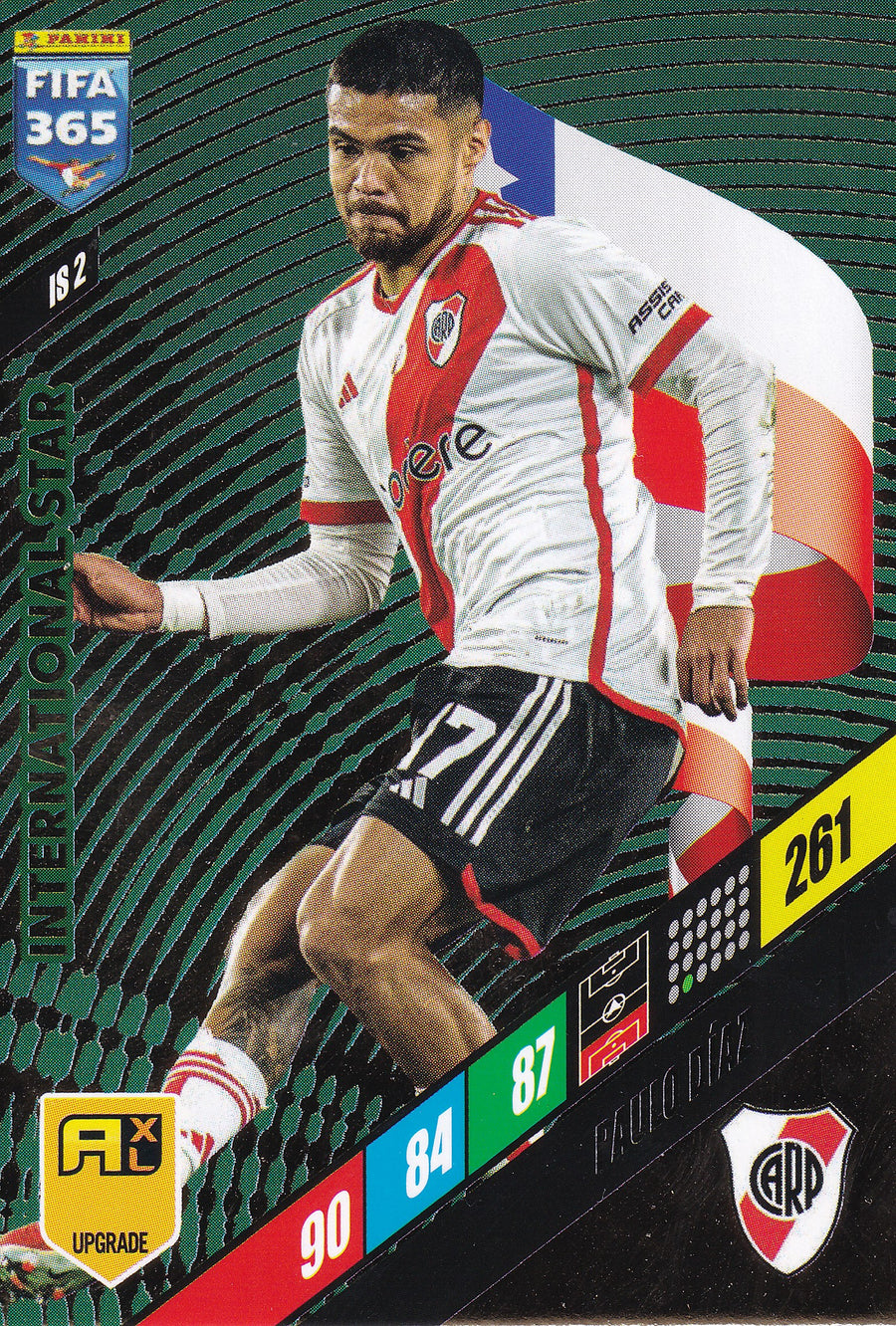 IS-02. PAULO DIAZ - RIVER PLATE - INTERNATIONAL STAR