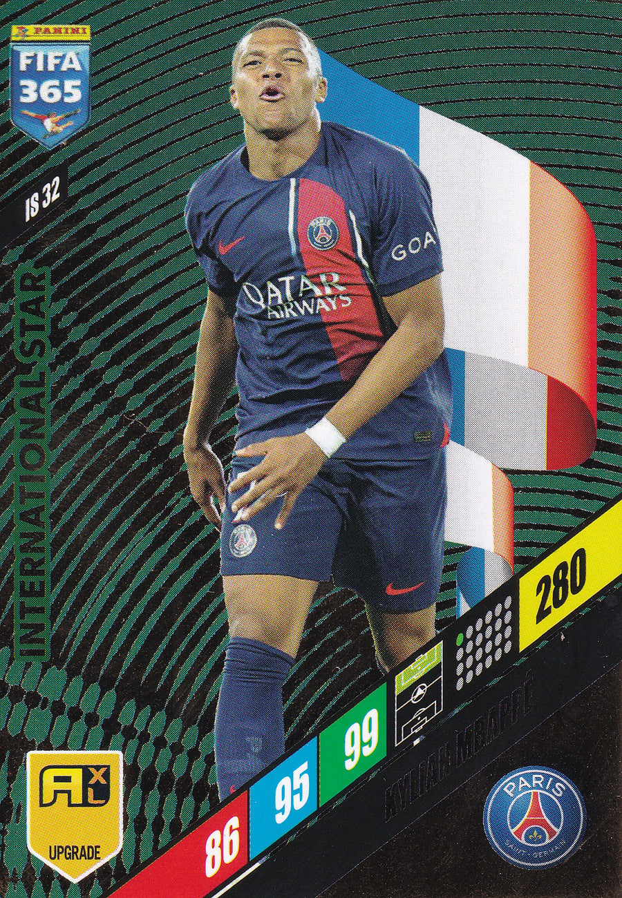 IS-32. KYLIAN MBAPPE - PARIS SAINT-GERMAIN - INTERNATIONAL STAR