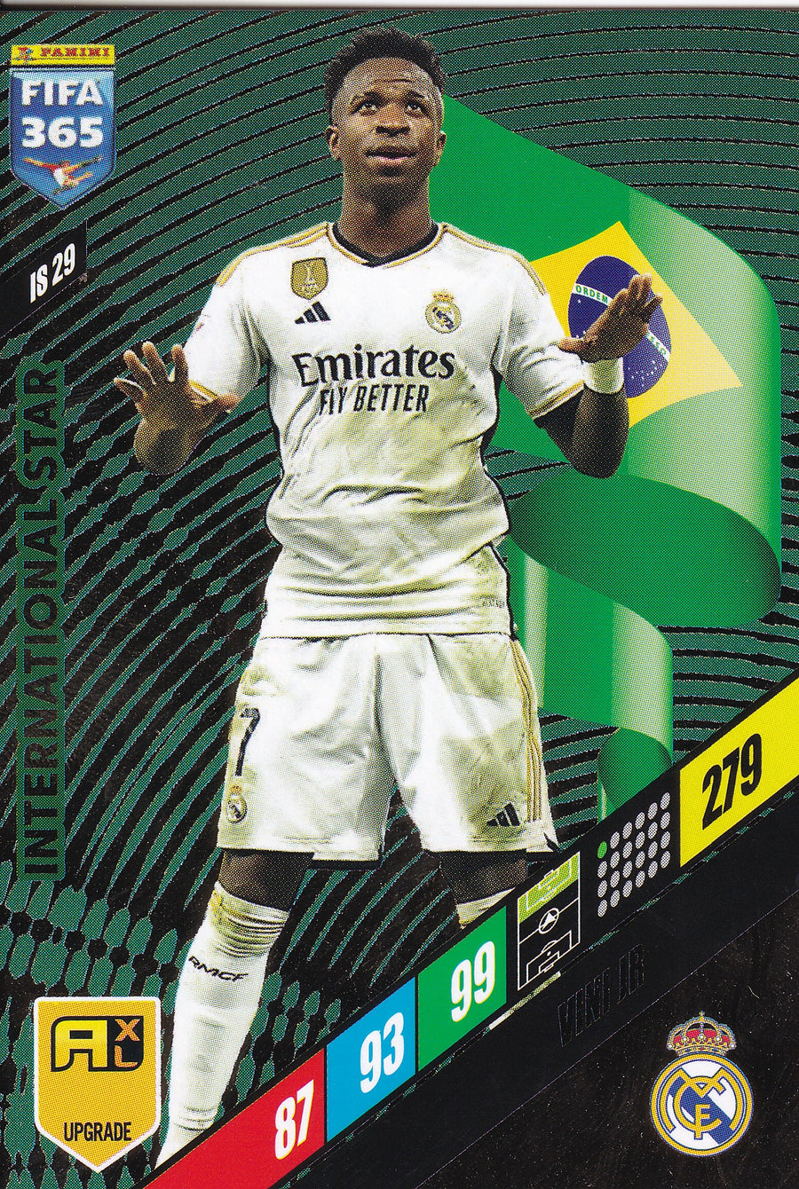 IS-29. VINI JR. - REAL MADRID C.F. - INTERNATIONAL STAR