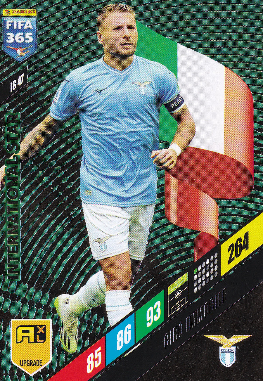 IS-47. CIRO IMMOBILE - SS LAZIO - INTERNATIONAL STAR