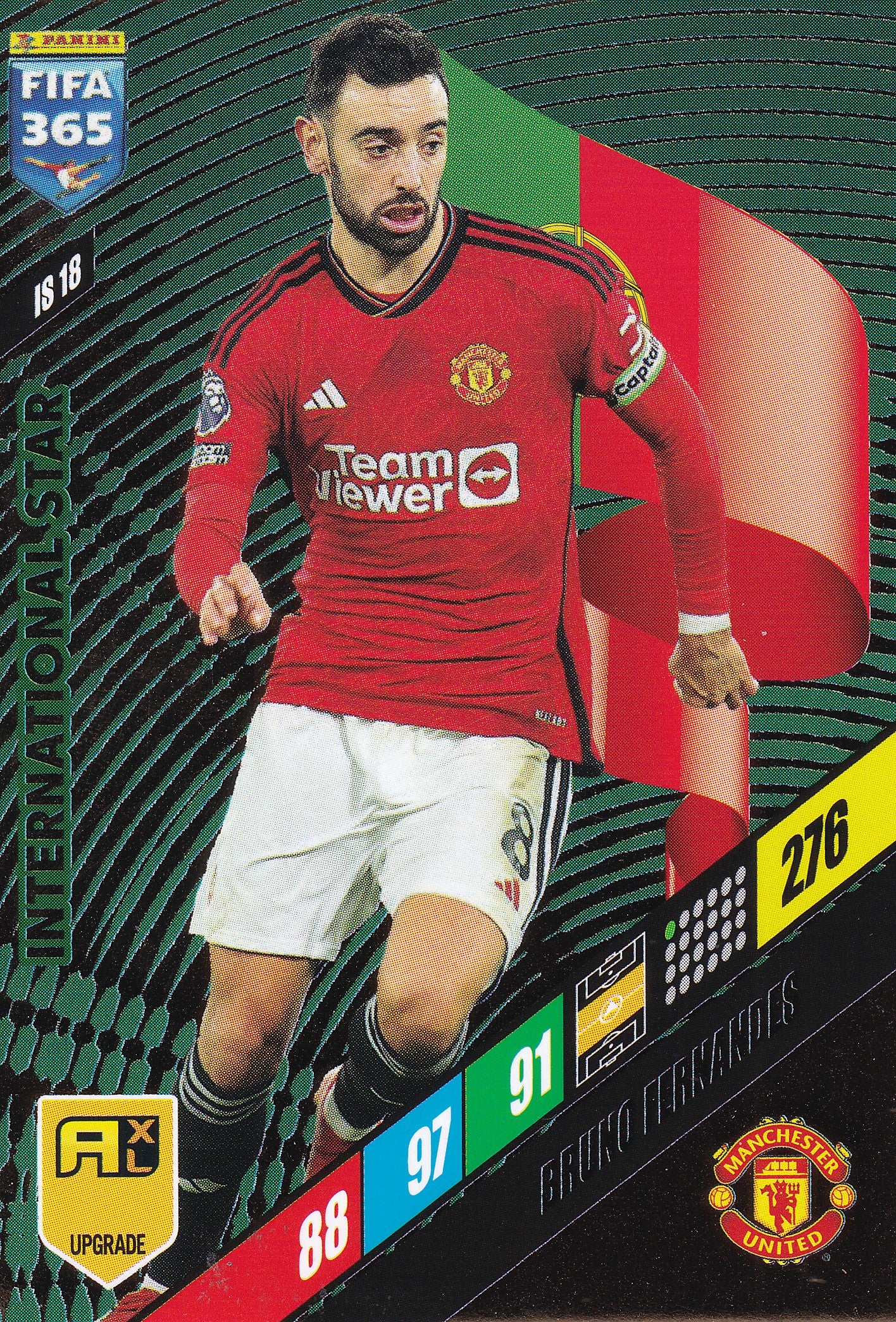 IS-18. BRUNO FERNANDES - MANCHESTER UNITED - INTERNATIONAL STAR
