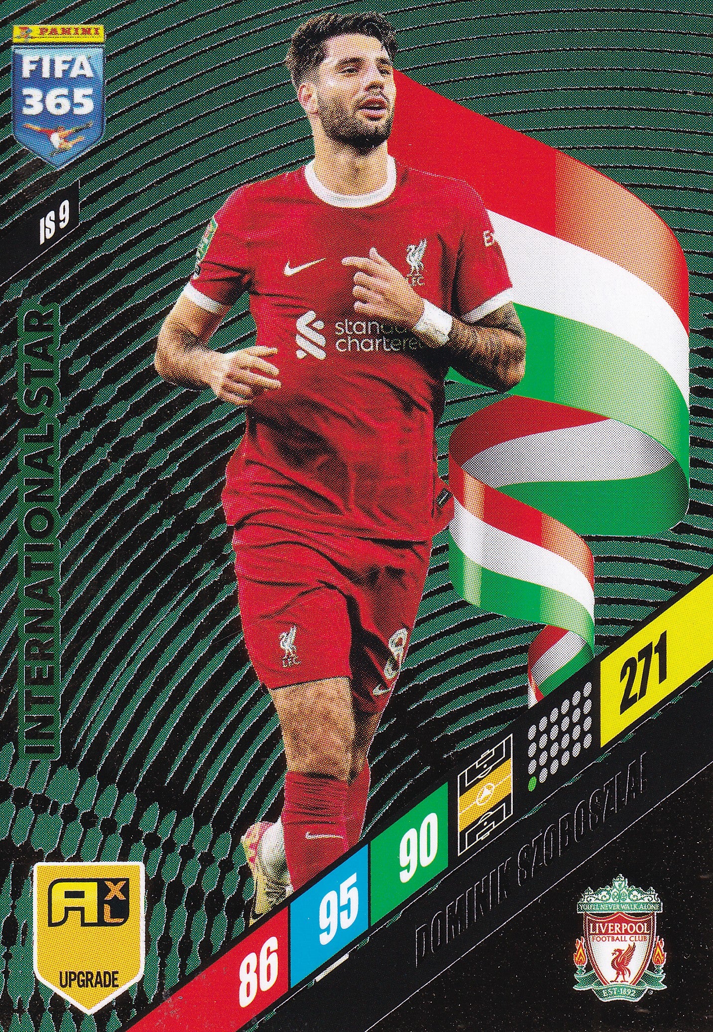 IS-09. DOMINIK SZOBOSZLAI - LIVERPOOL - INTERNATIONAL STAR